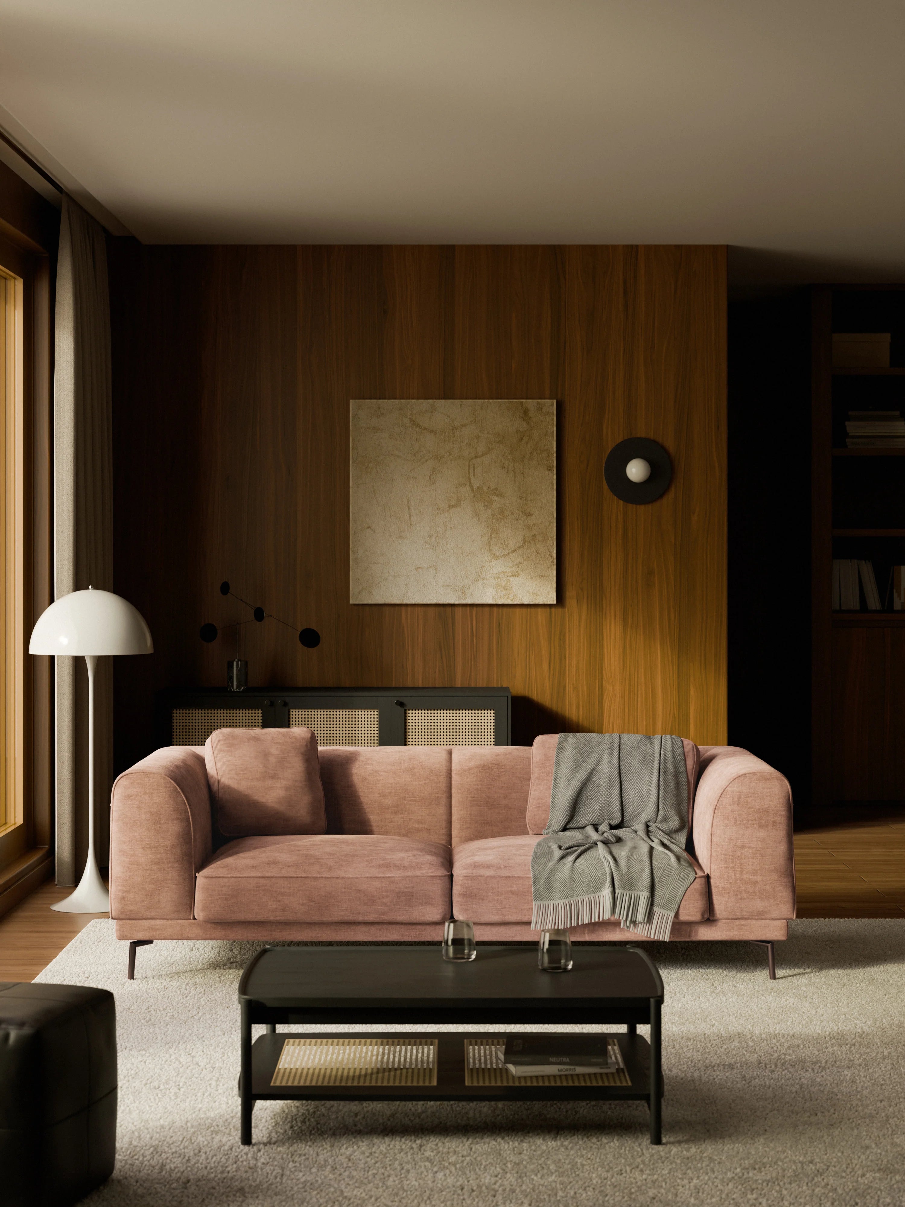 Air Üçlü Koltuk Terakota