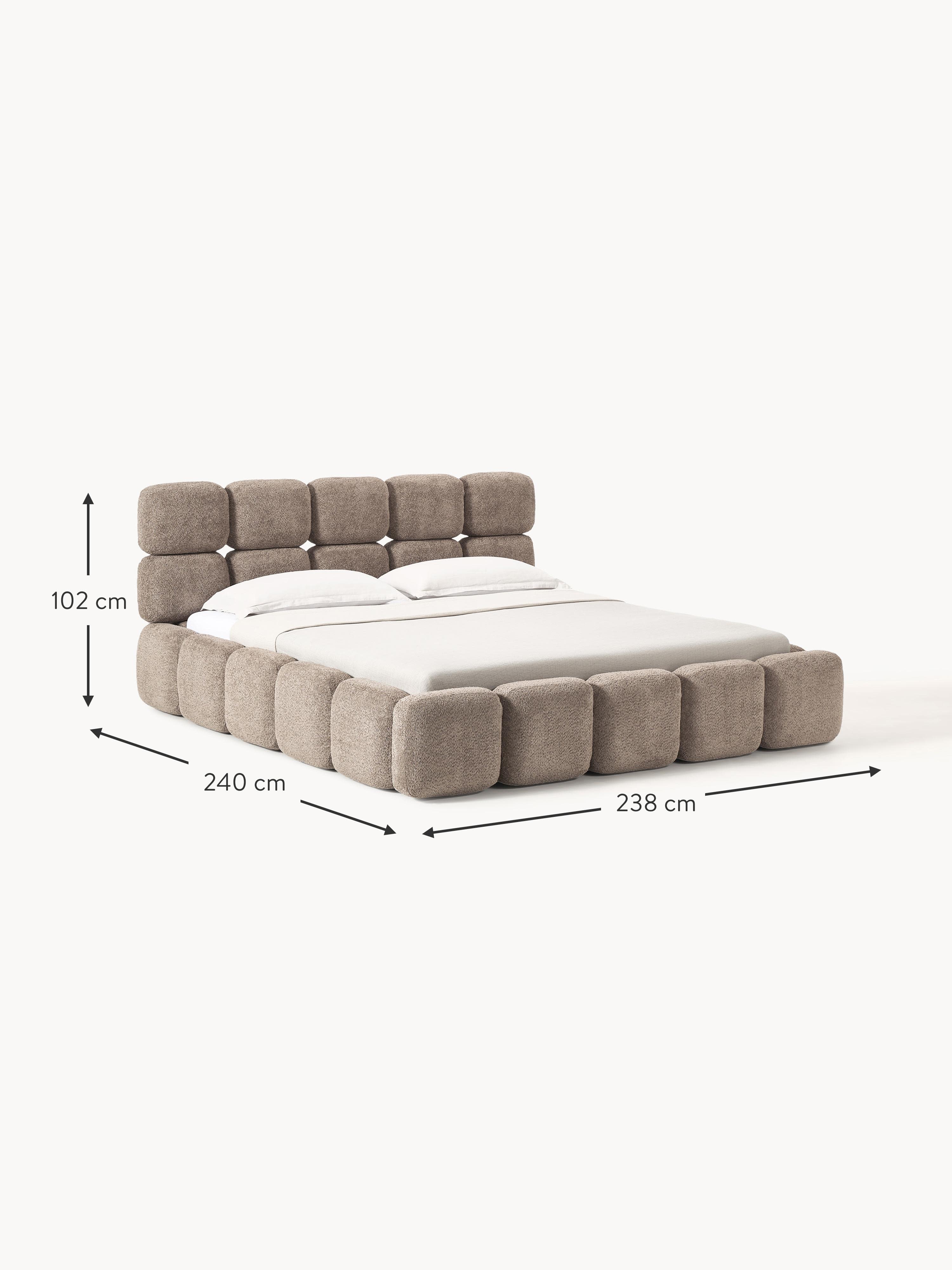 Bom Plus Çift Kişilik Karyola Kahve Teddy