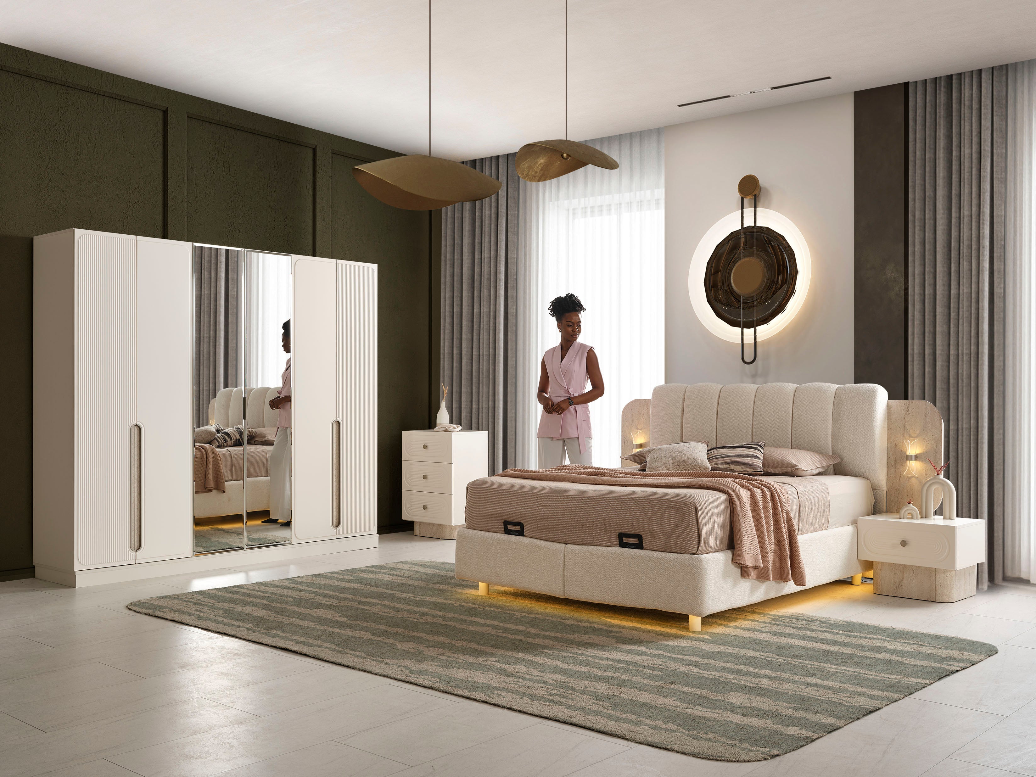 Cadiz Yatak Odası Takımı