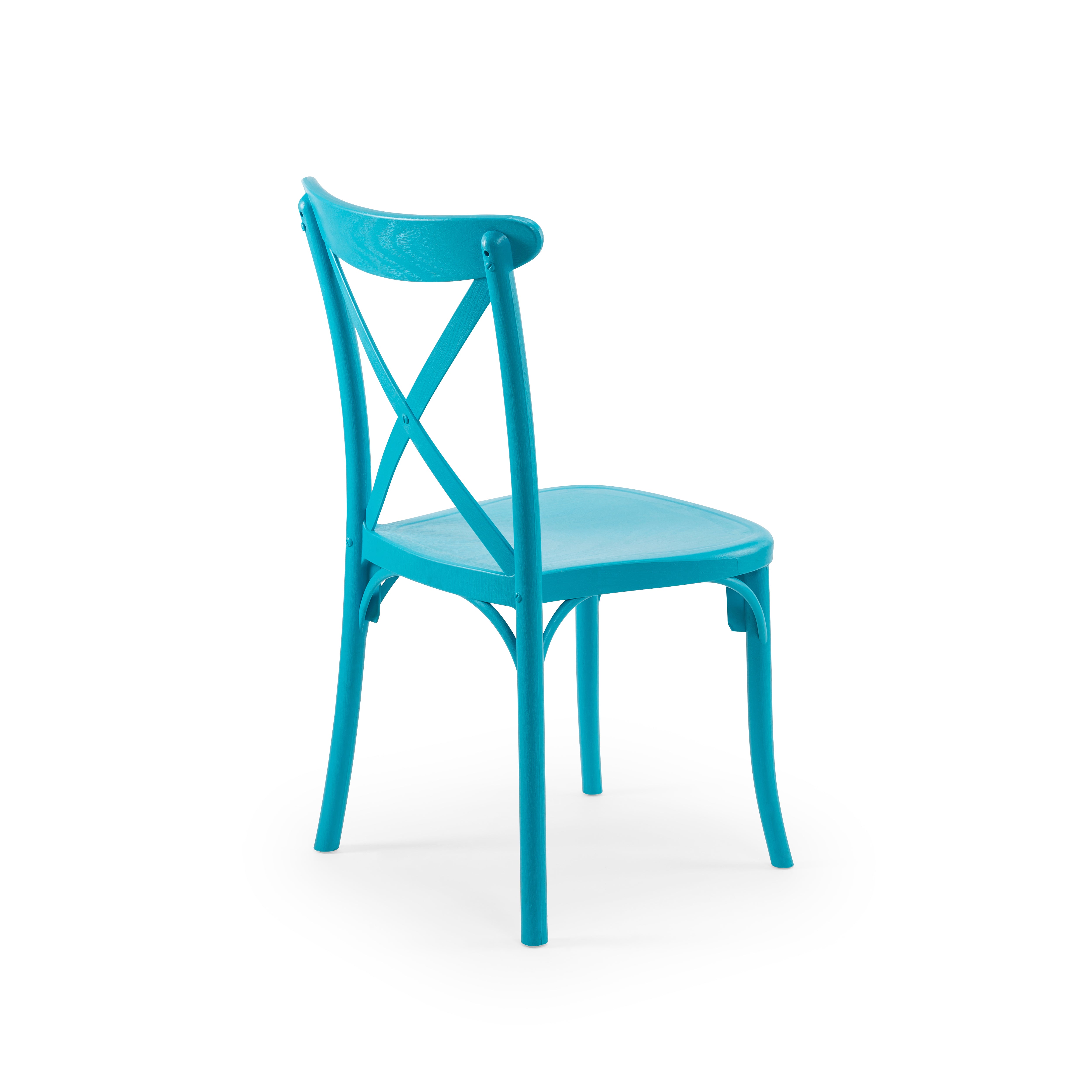 Capri Polipropilen Sandalye Turkuaz