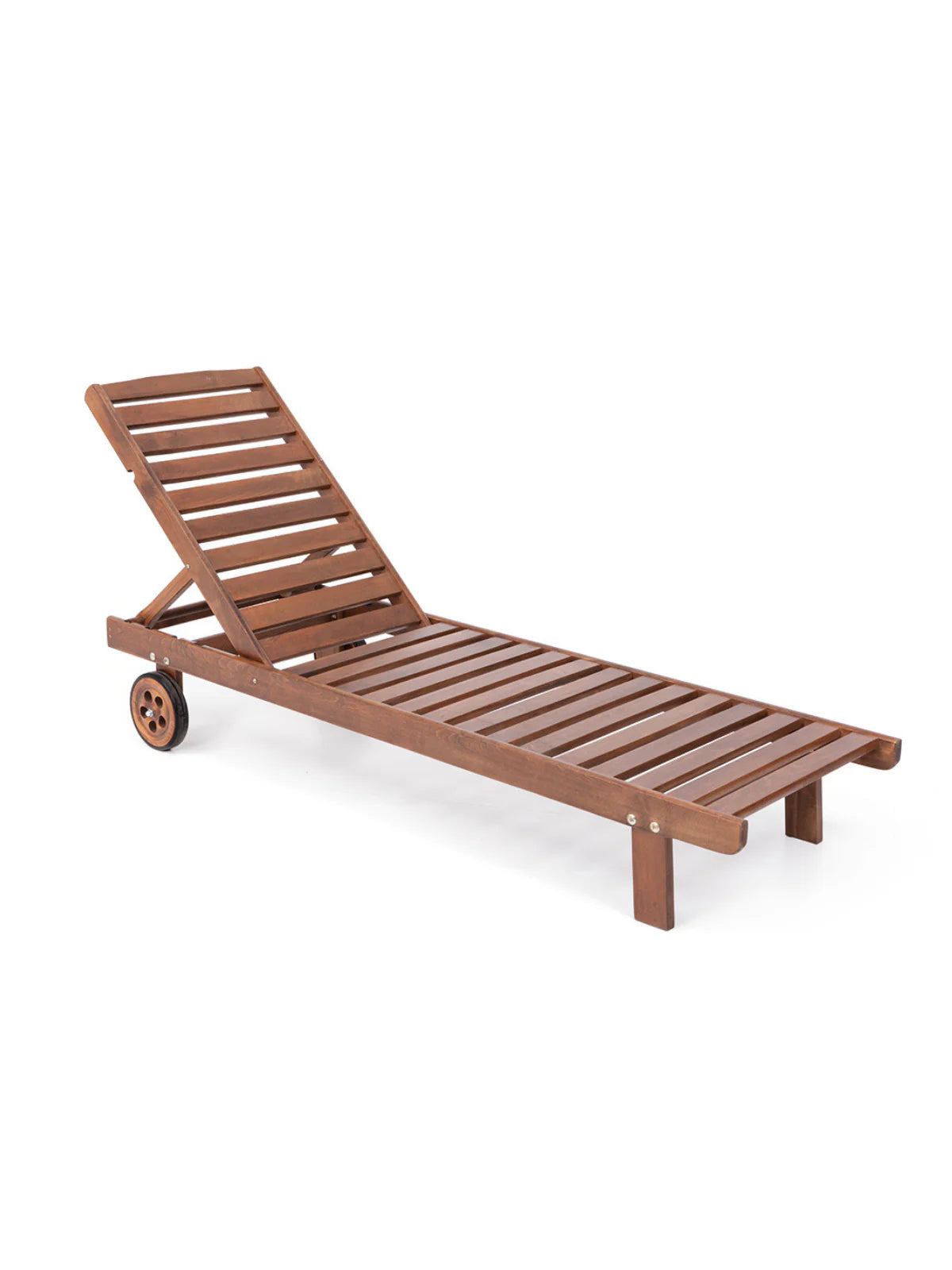 Casablanca 2’li Doğal Ahşap Şezlong Sehpa Seti