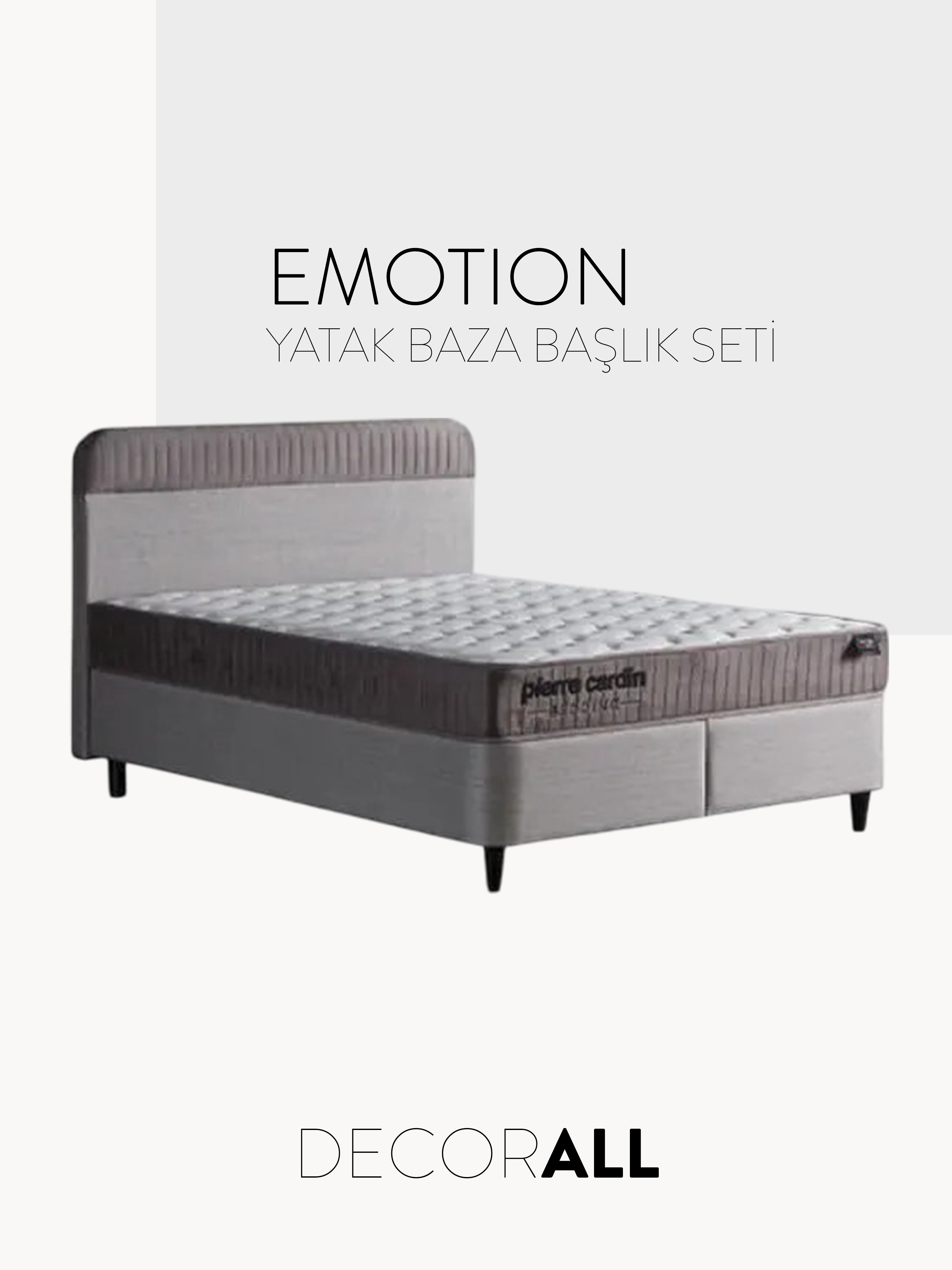 Emotion Yatak Baza Başlık Seti