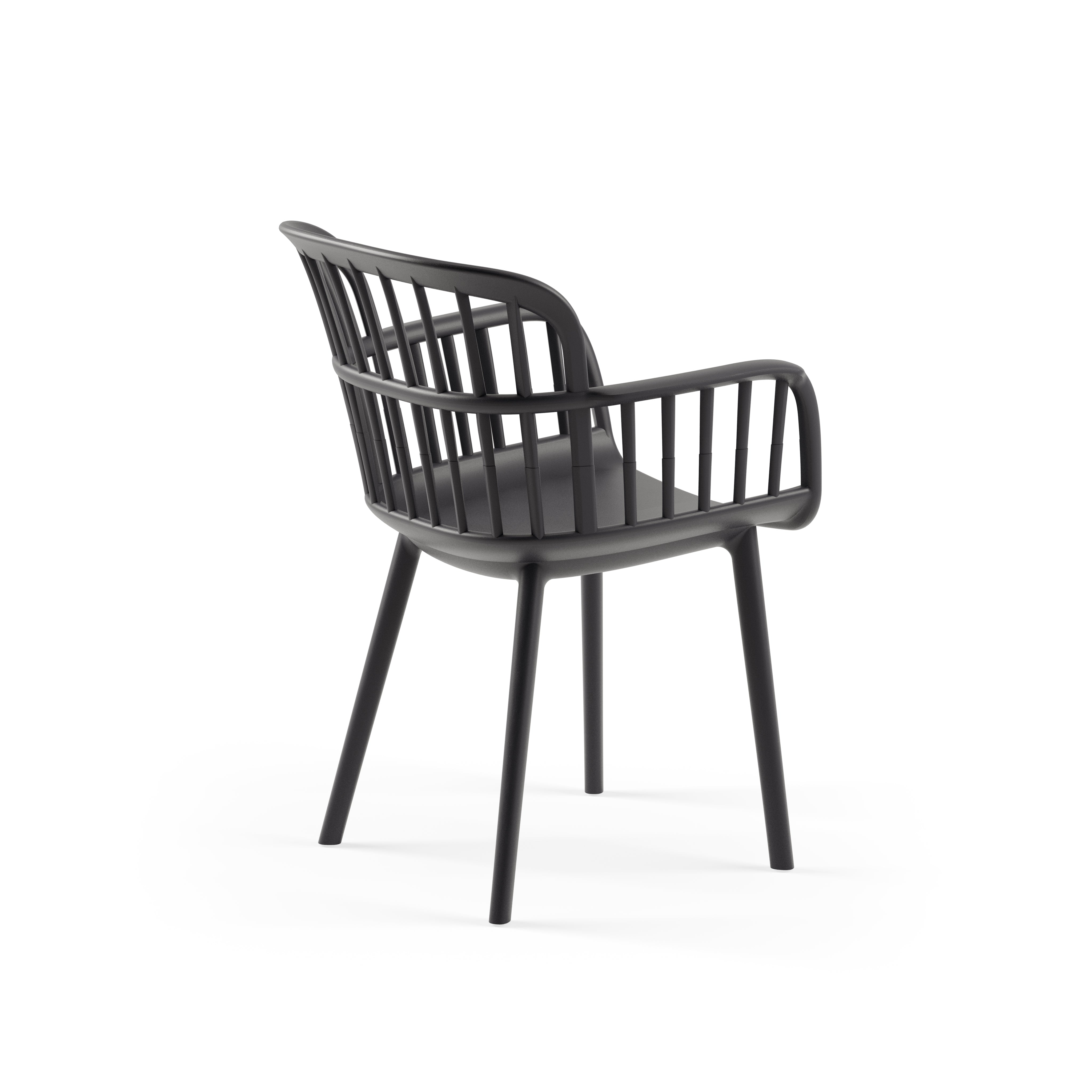 Eva P Polipropilen Sandalye Antrasit