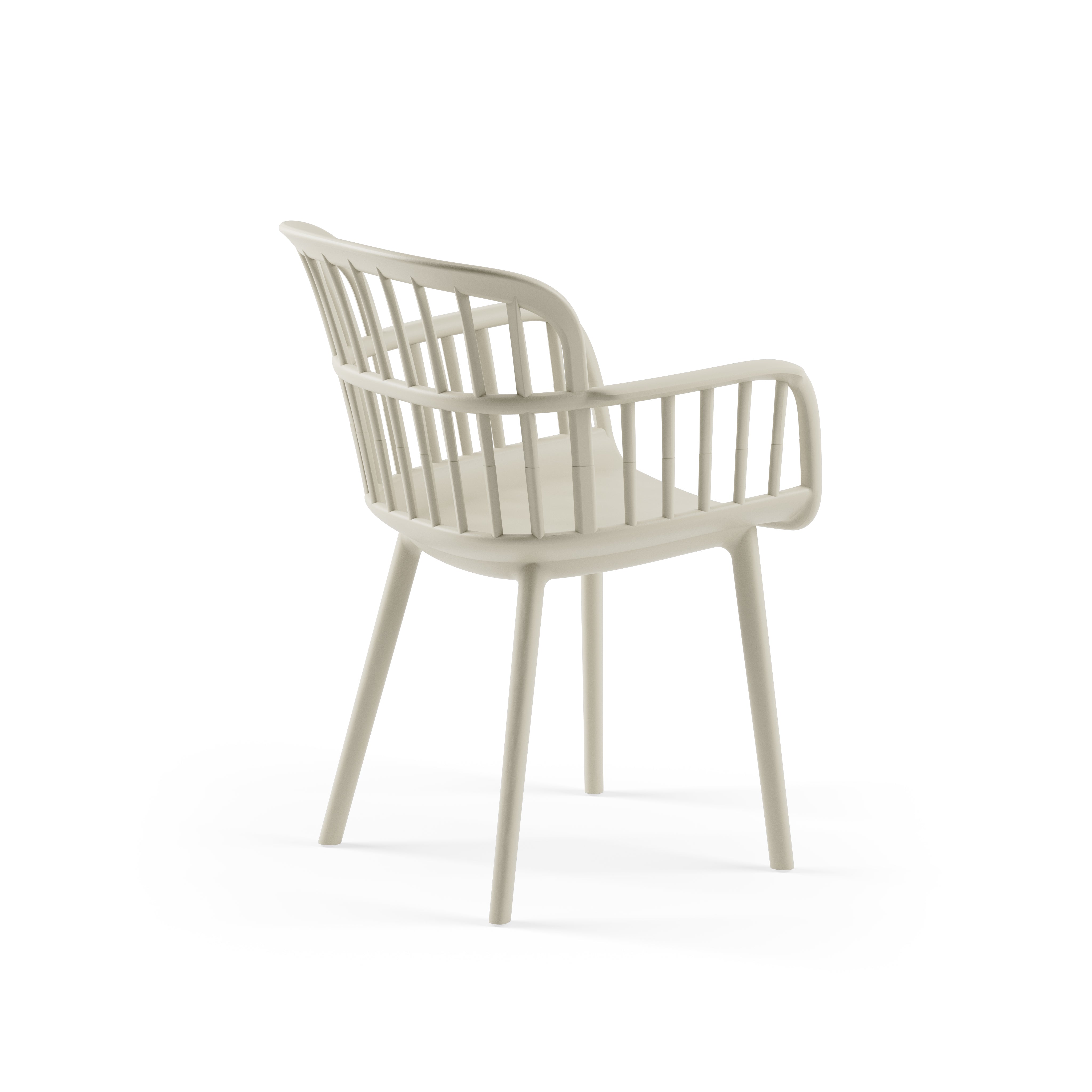 Eva P Polipropilen Sandalye Bej