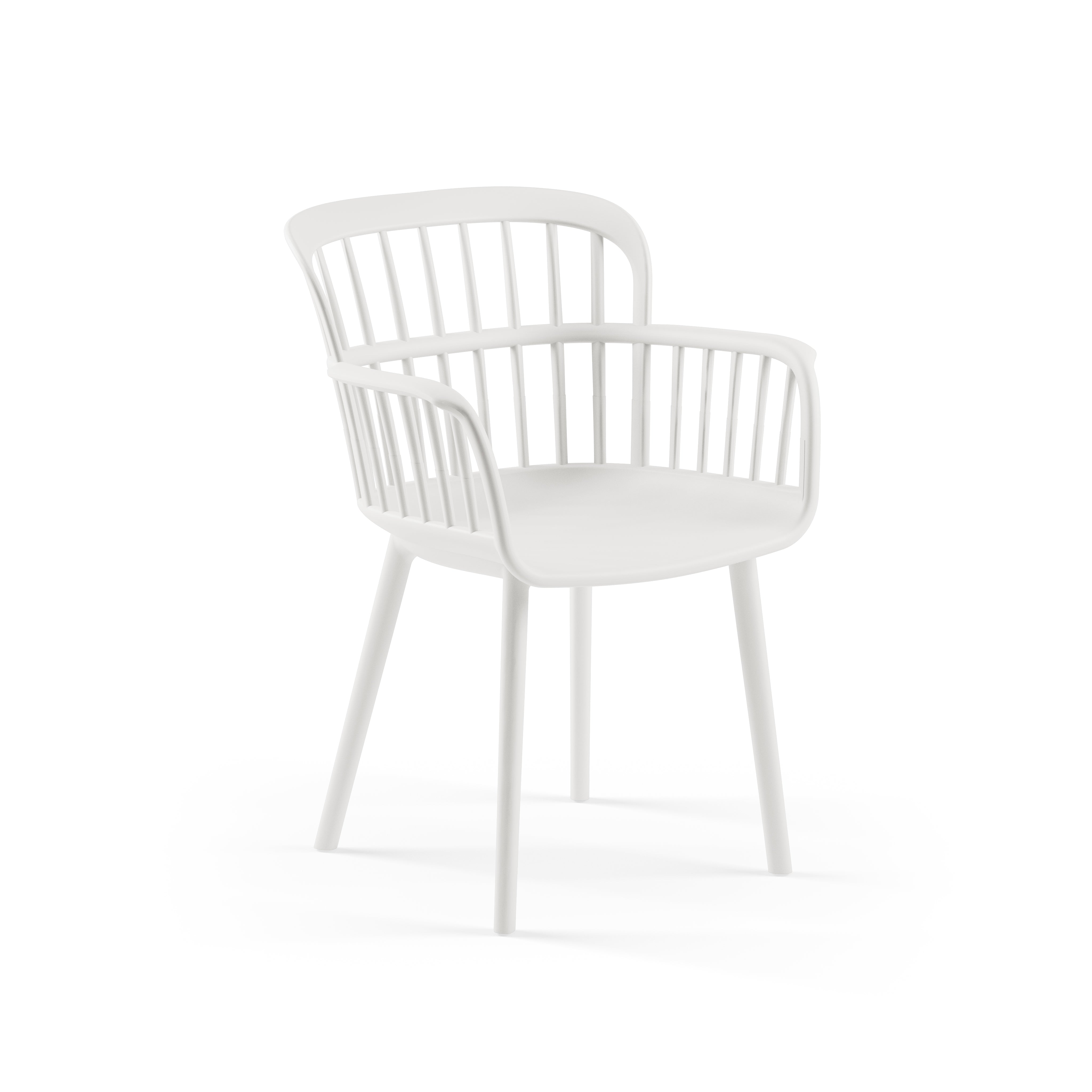 Eva P Polipropilen Sandalye Beyaz