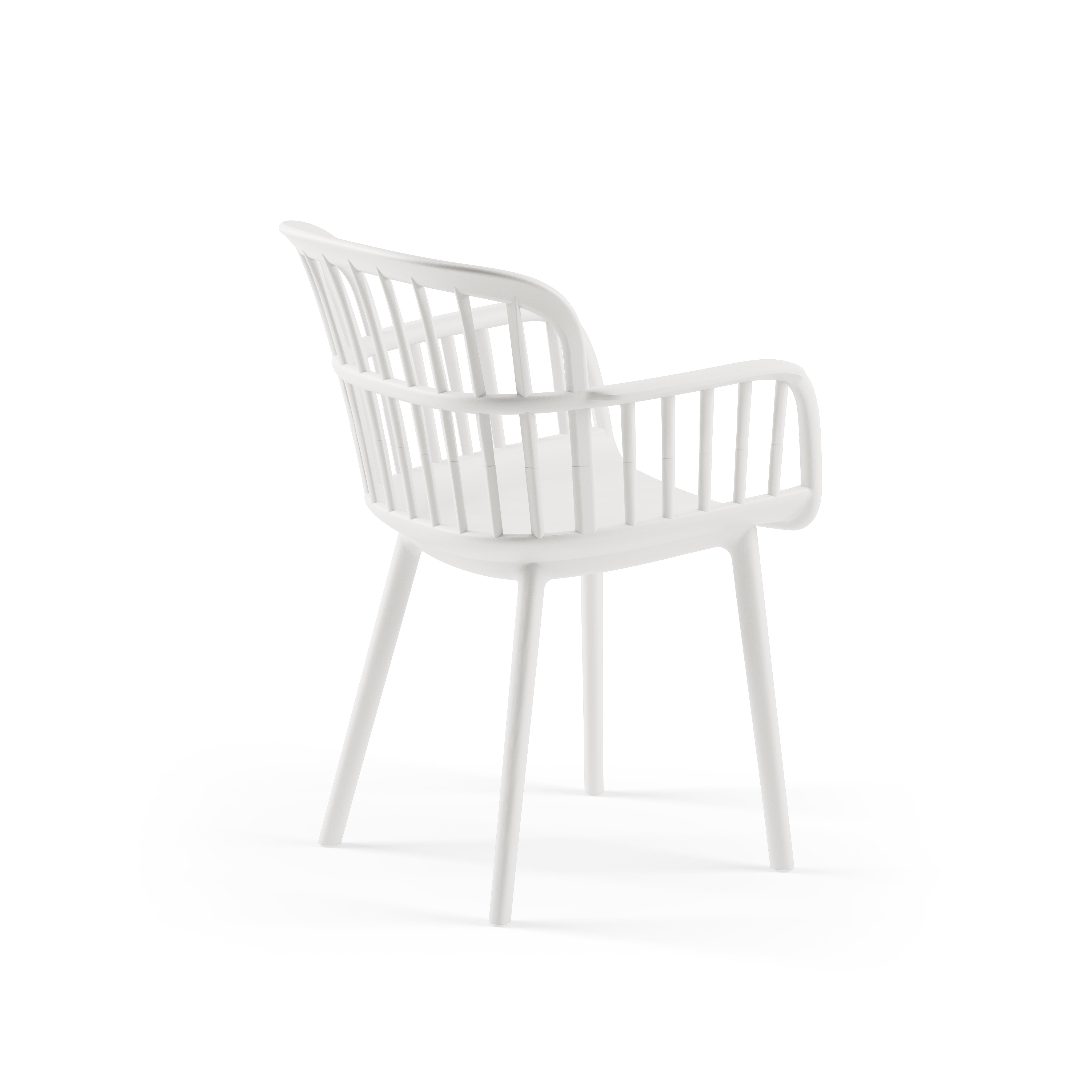 Eva P Polipropilen Sandalye Beyaz