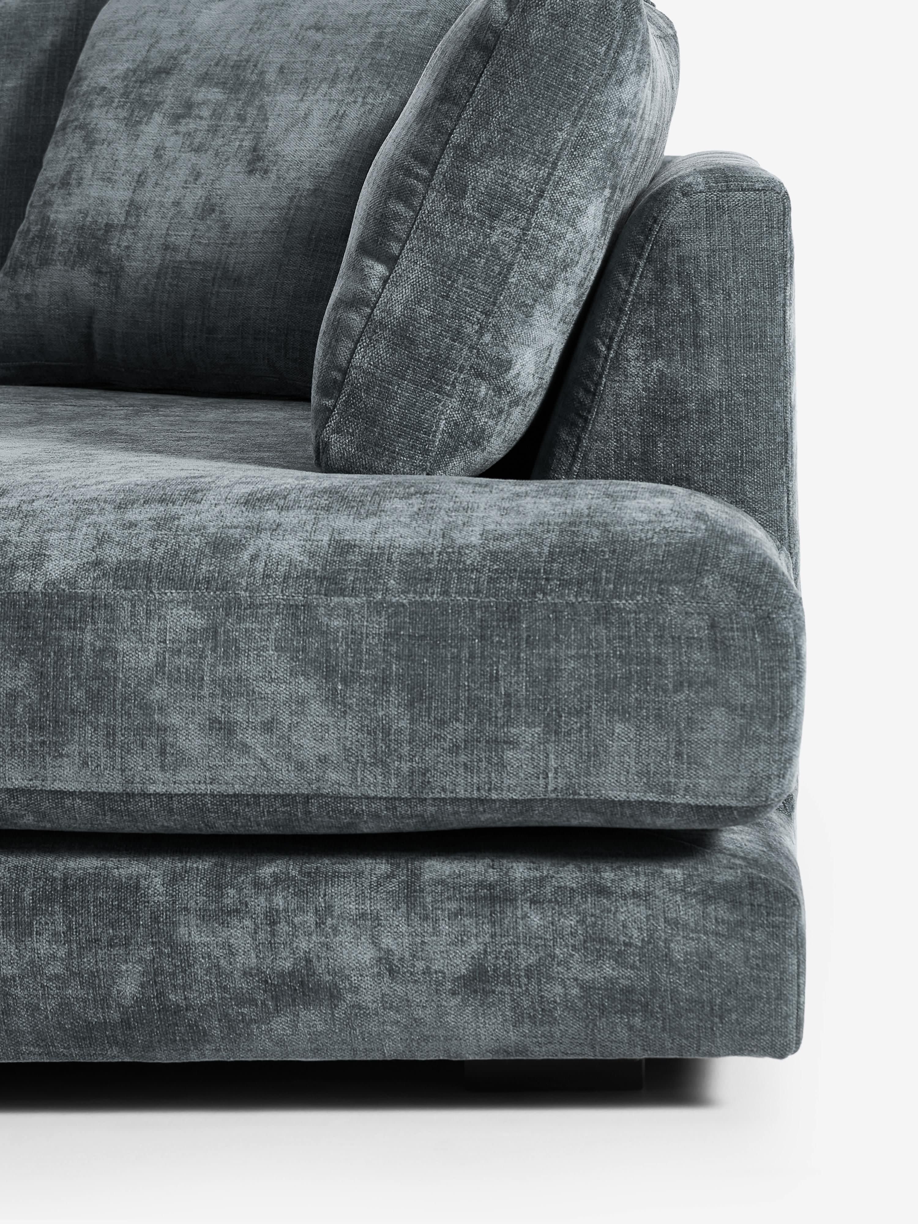 Grand Large Köşe Koltuk Gri Mavi