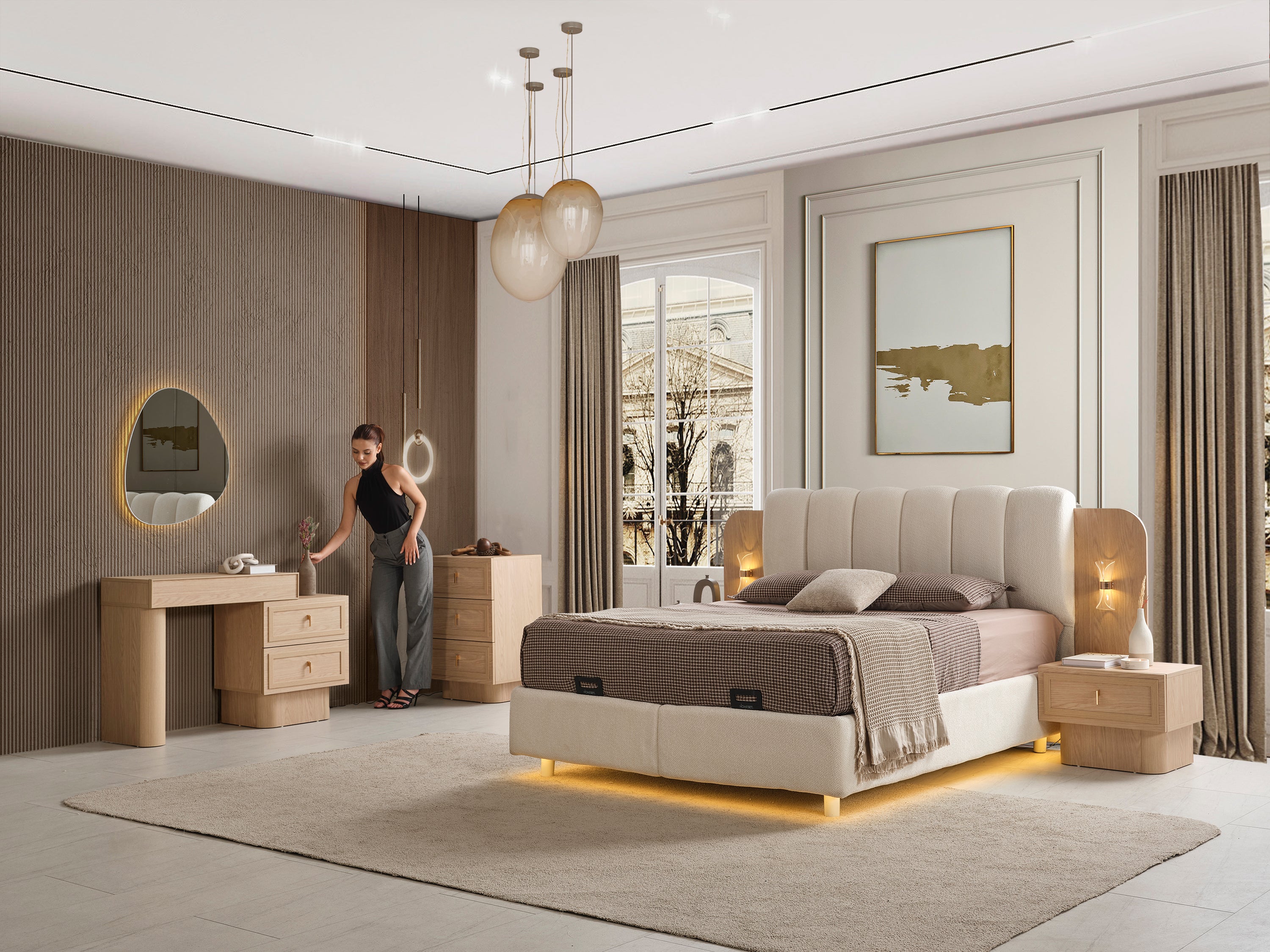 Guell Yatak Odası Takımı