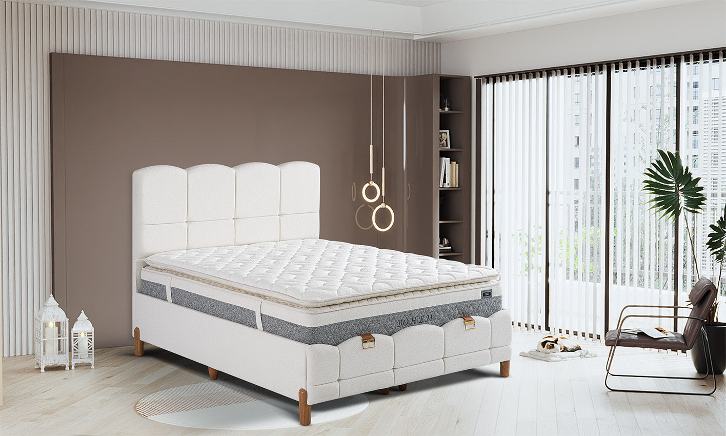 İDAŞ Bohem Pedli Yatak