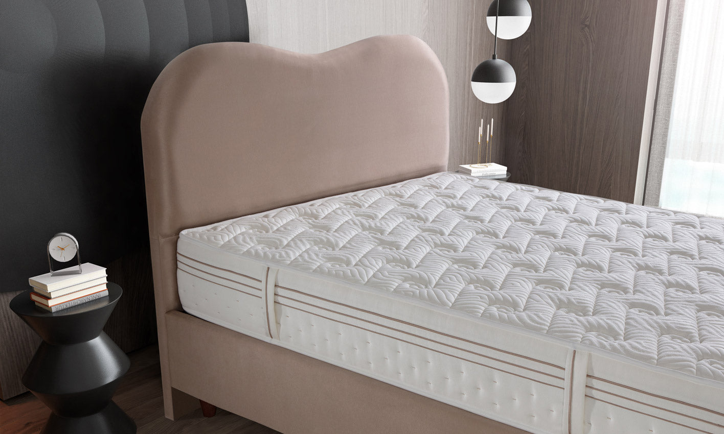 İDAŞ Collagen Deluxe Yatak Baza Başlık Seti