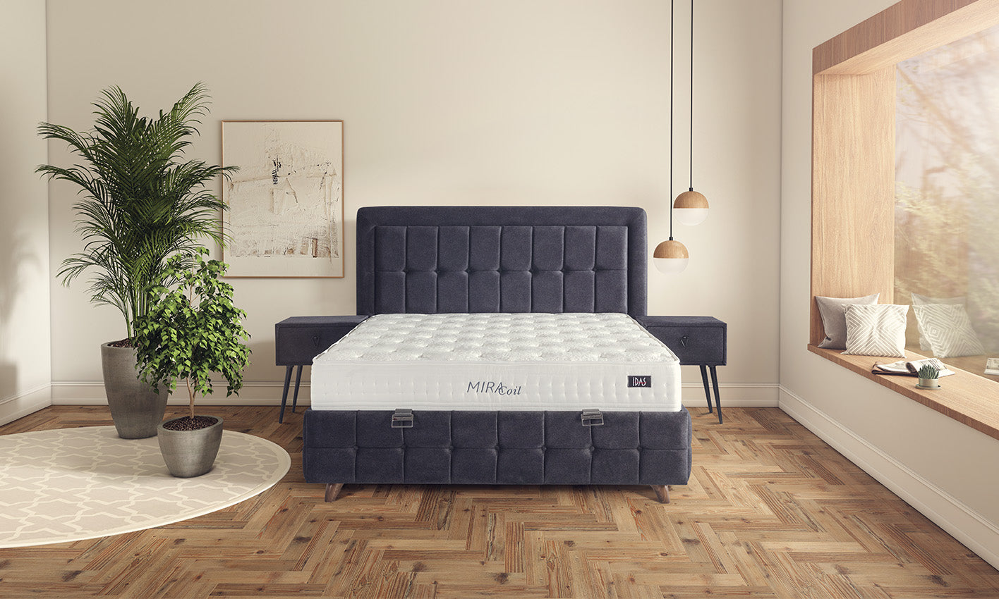 İDAŞ Mira-Coil Ortopedik Yatak