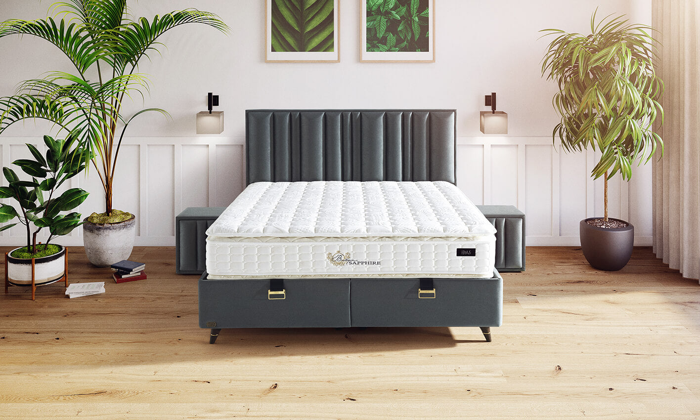 İDAŞ Sapphire Pedli Yatak