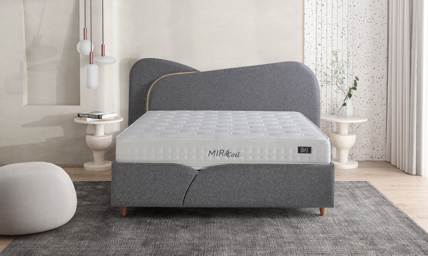 İDAŞ Velmora Yatak Baza Başlık Seti