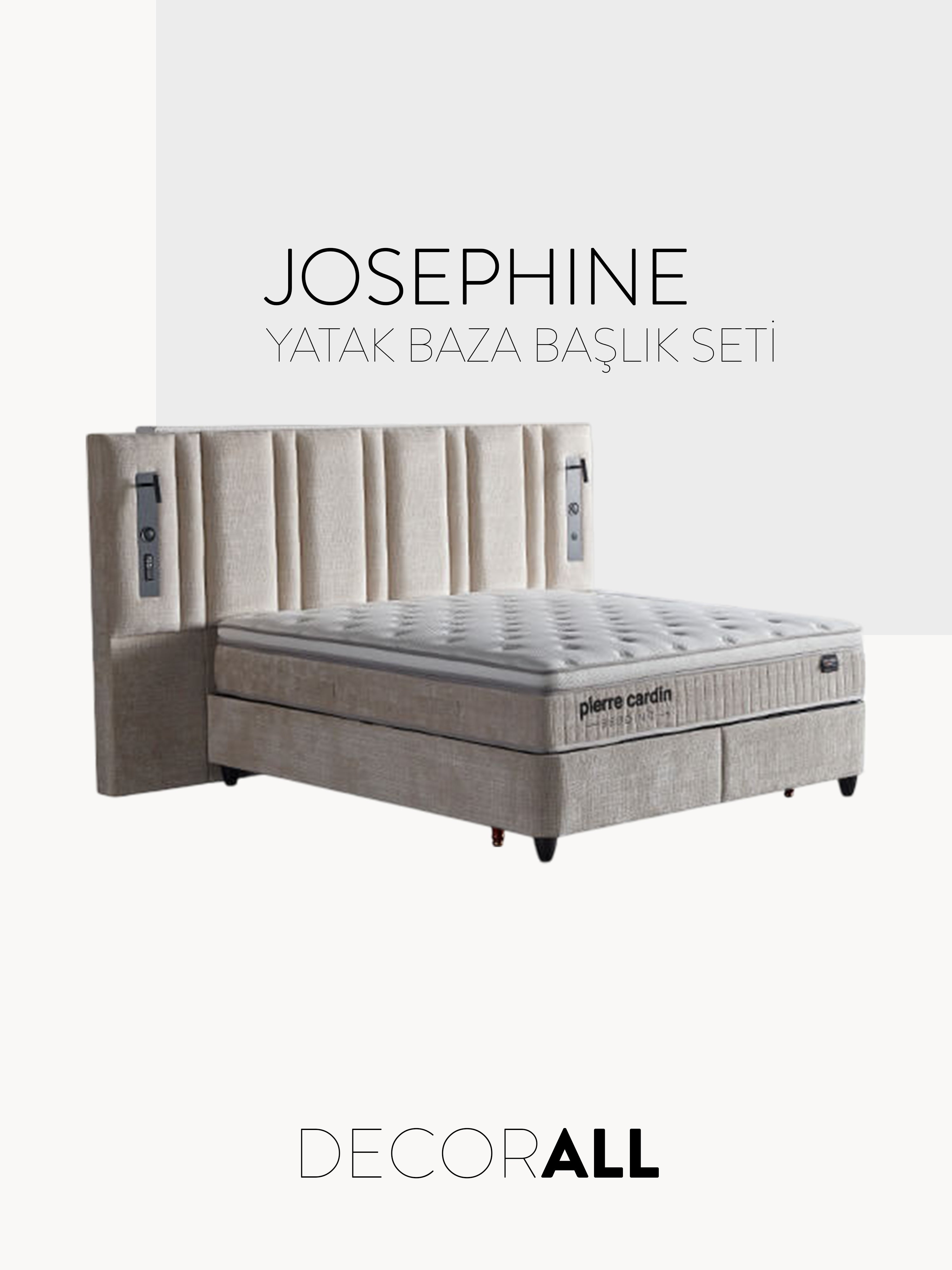 Josephine Yatak Baza Başlık Seti