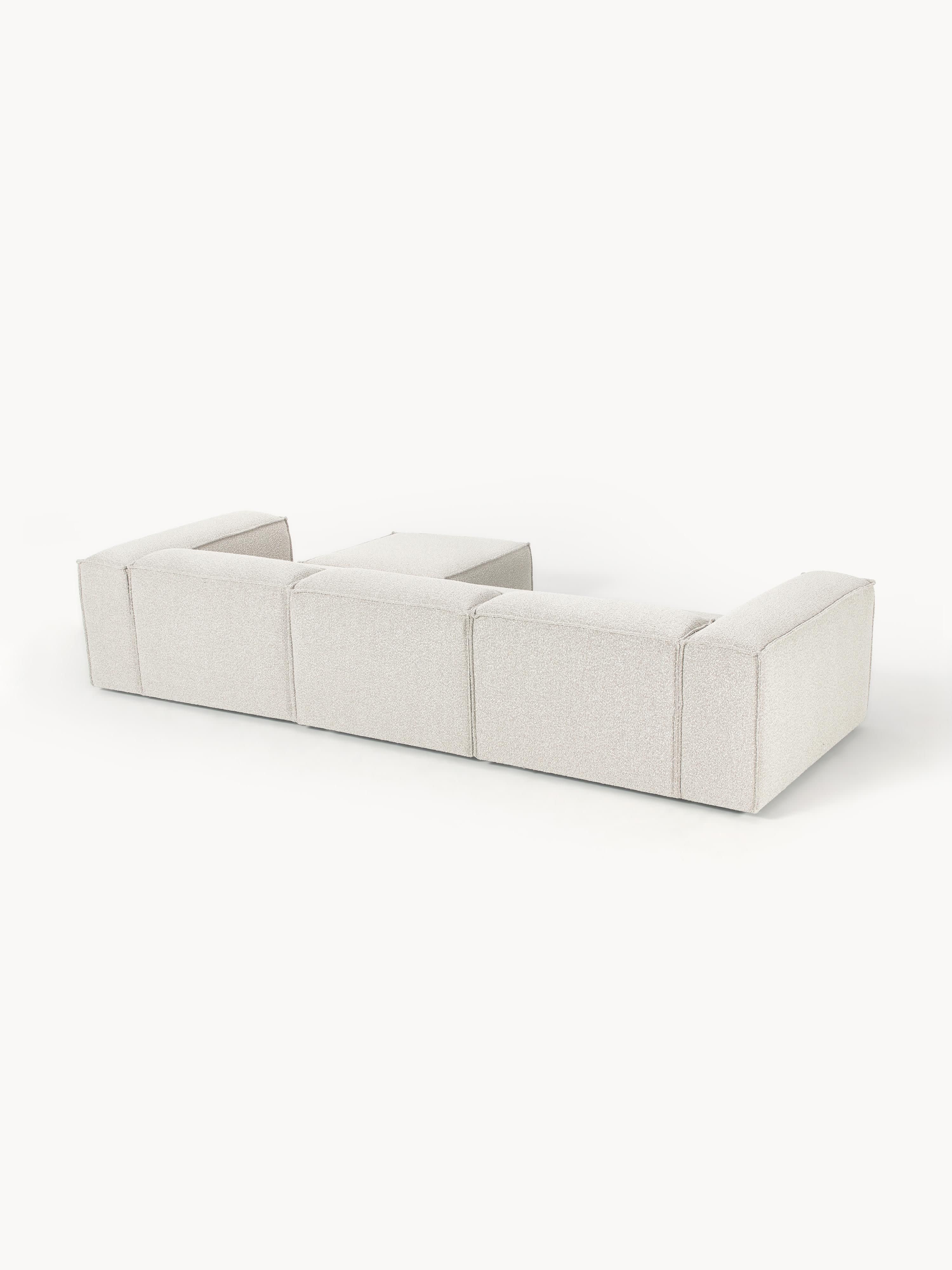 Lego Plus Köşe Koltuk Kırık Beyaz Bukle