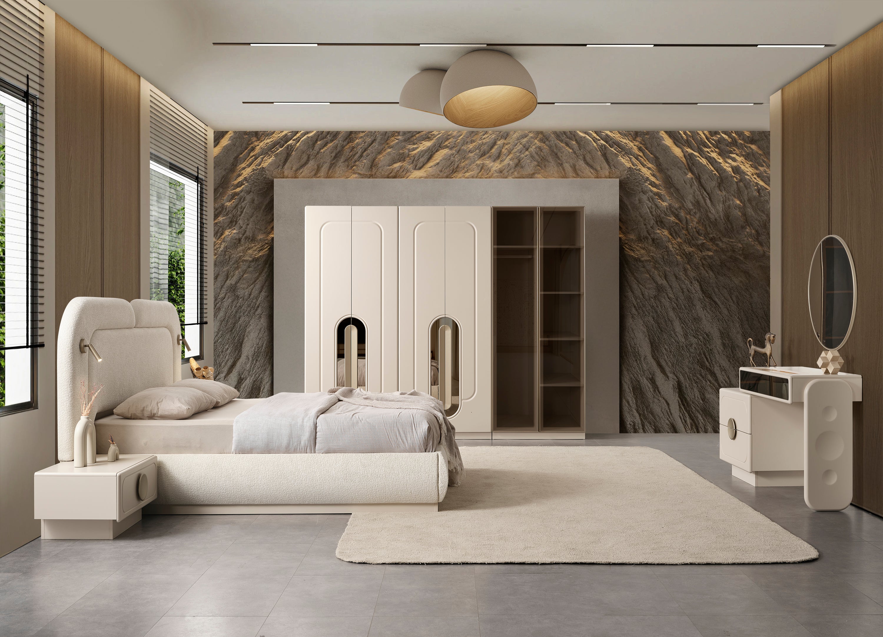 Loft Yatak Odası Takımı