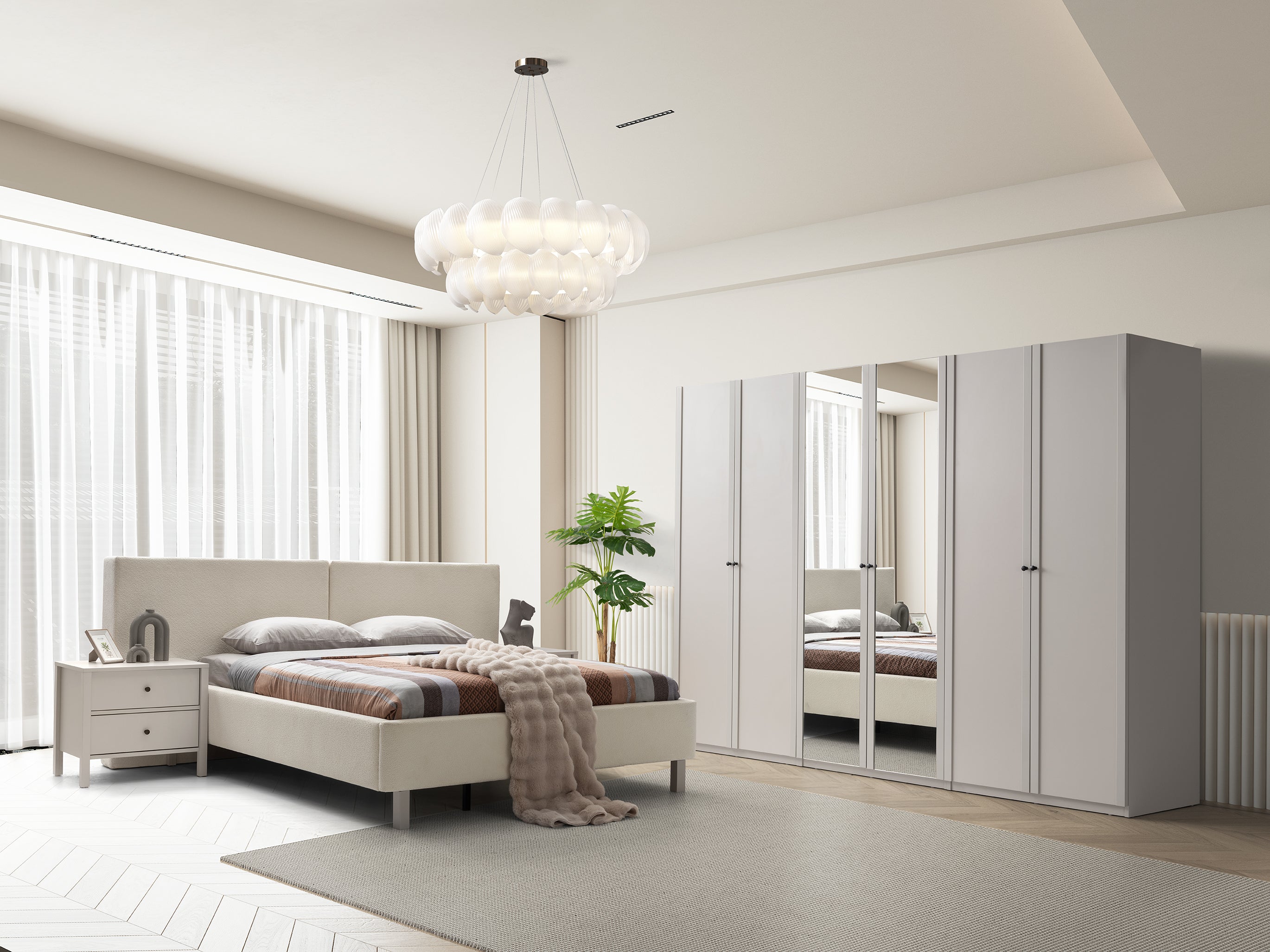 Loft Yatak Odası Takımı Çöl Beji