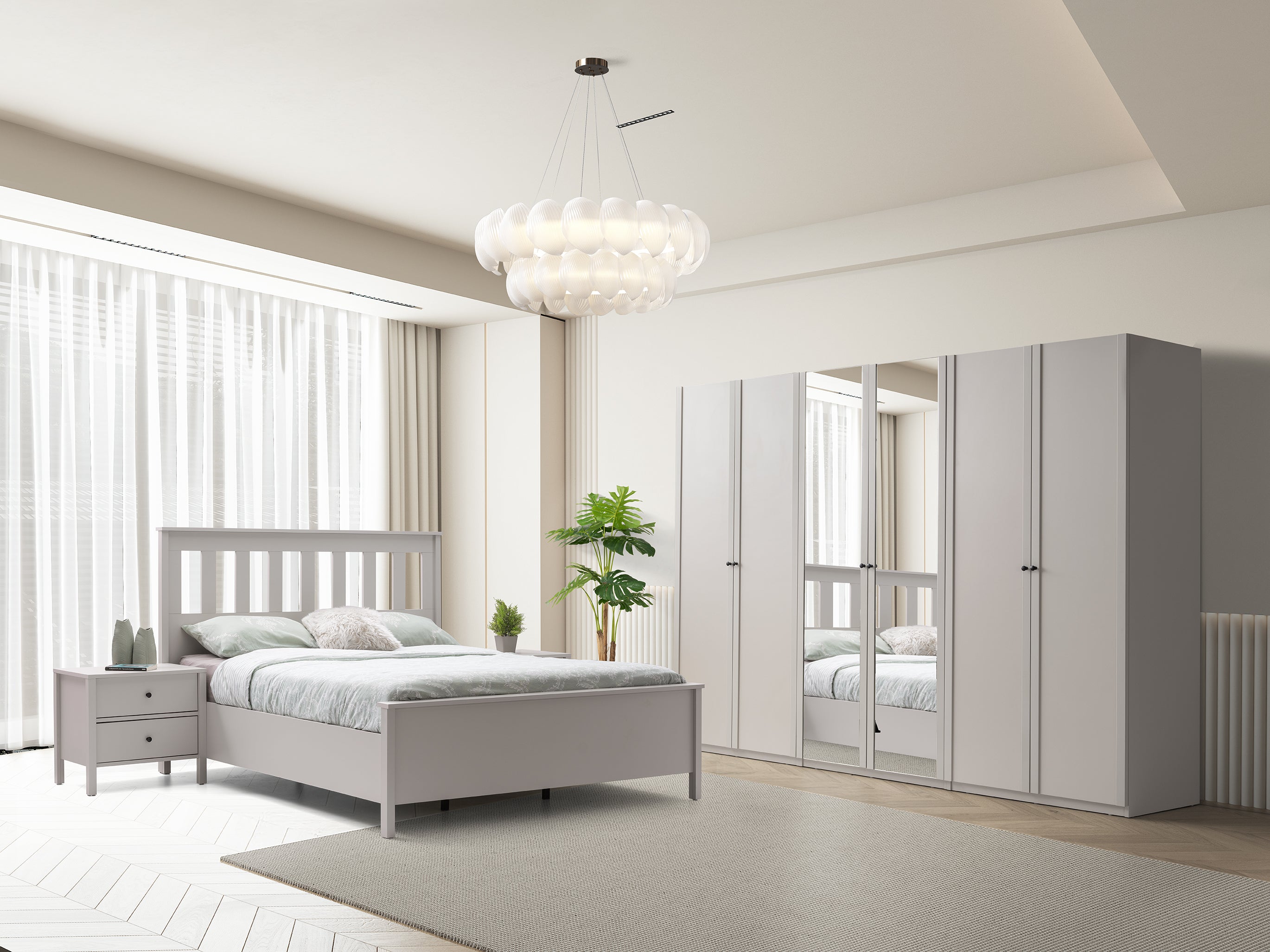 Loft Yatak Odası Takımı Çöl Beji