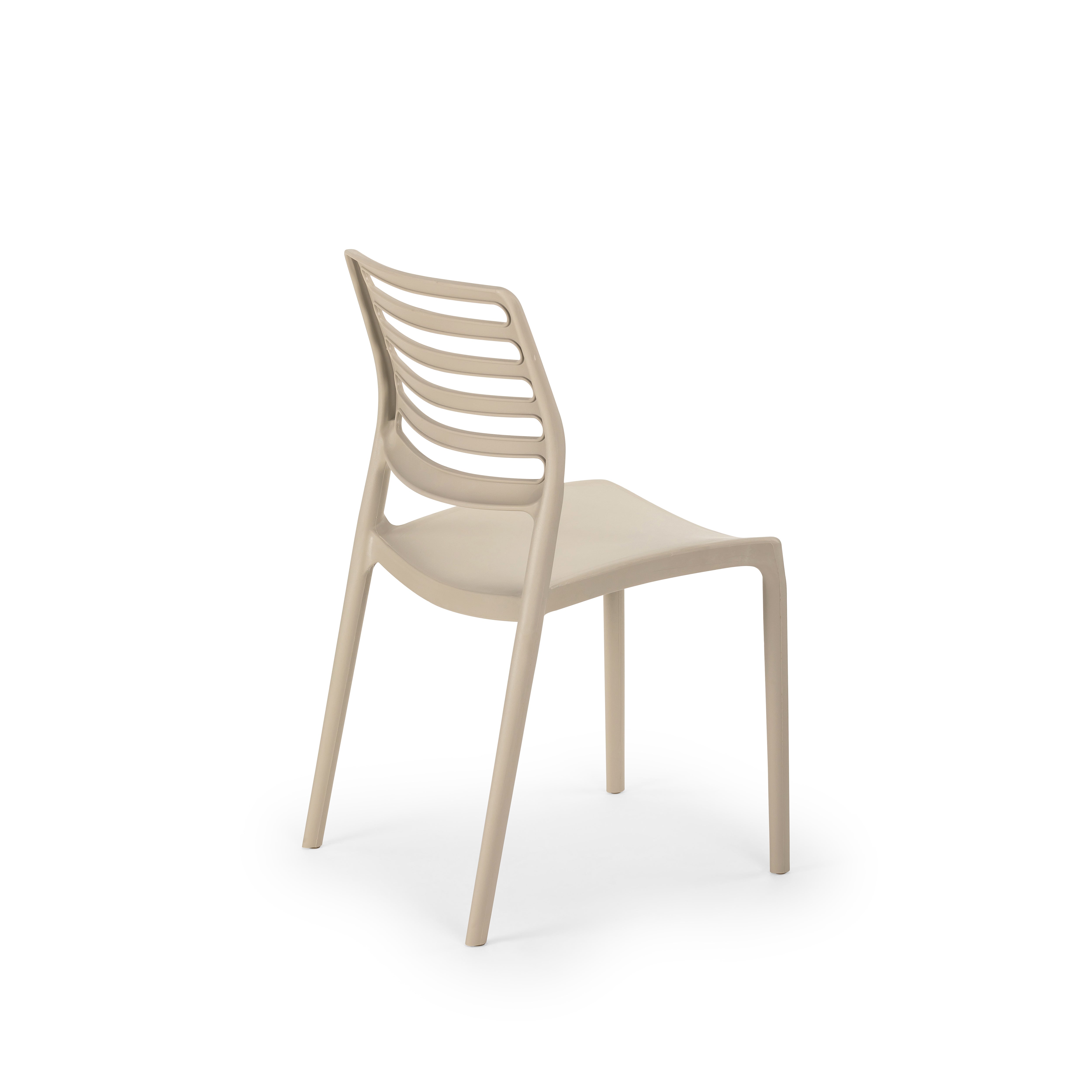 Louise Polipropilen Sandalye Bej