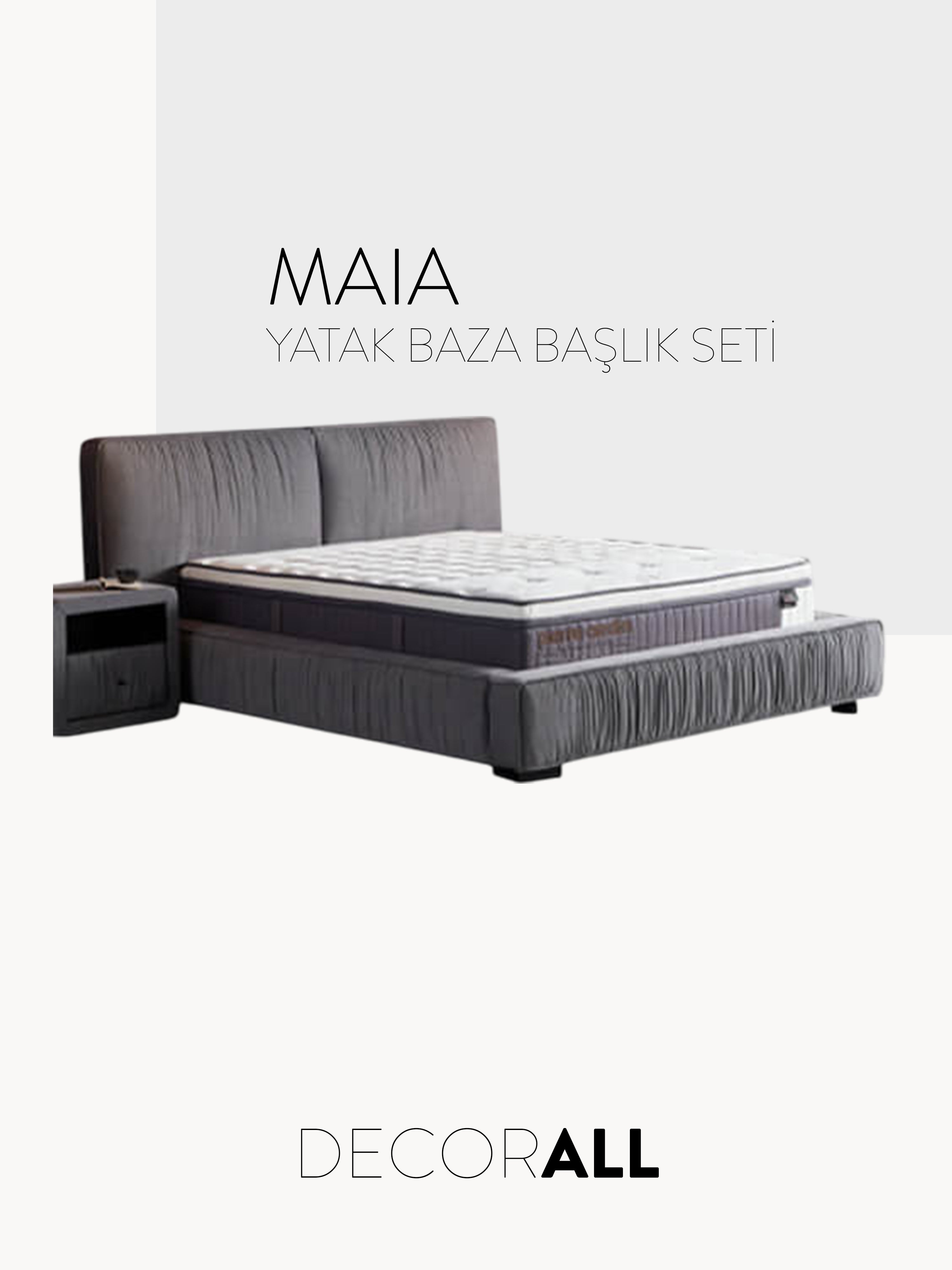 Maia Yatak Baza Başlık Seti