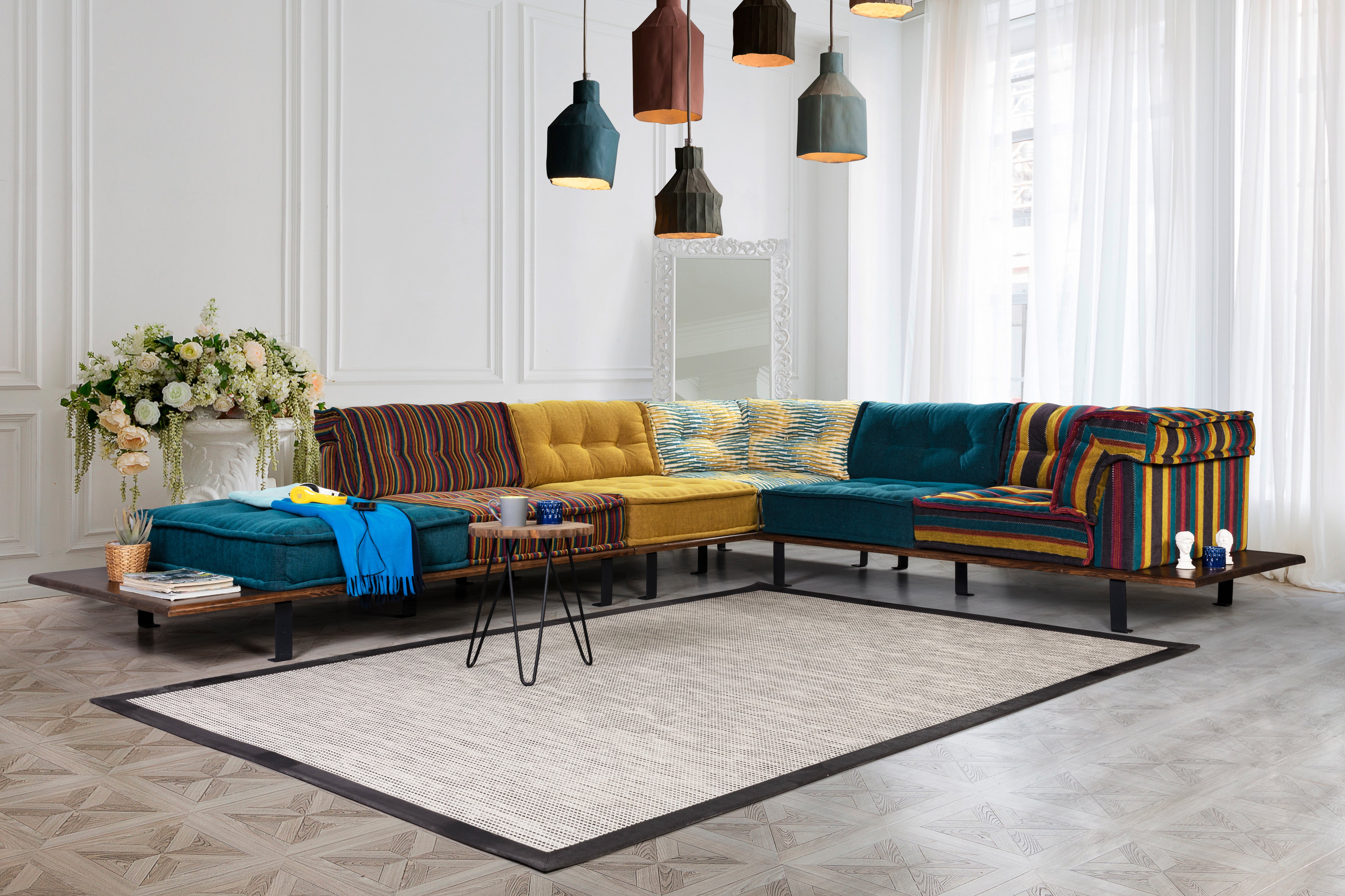 Majör Köşe Koltuk Gökkuşağı