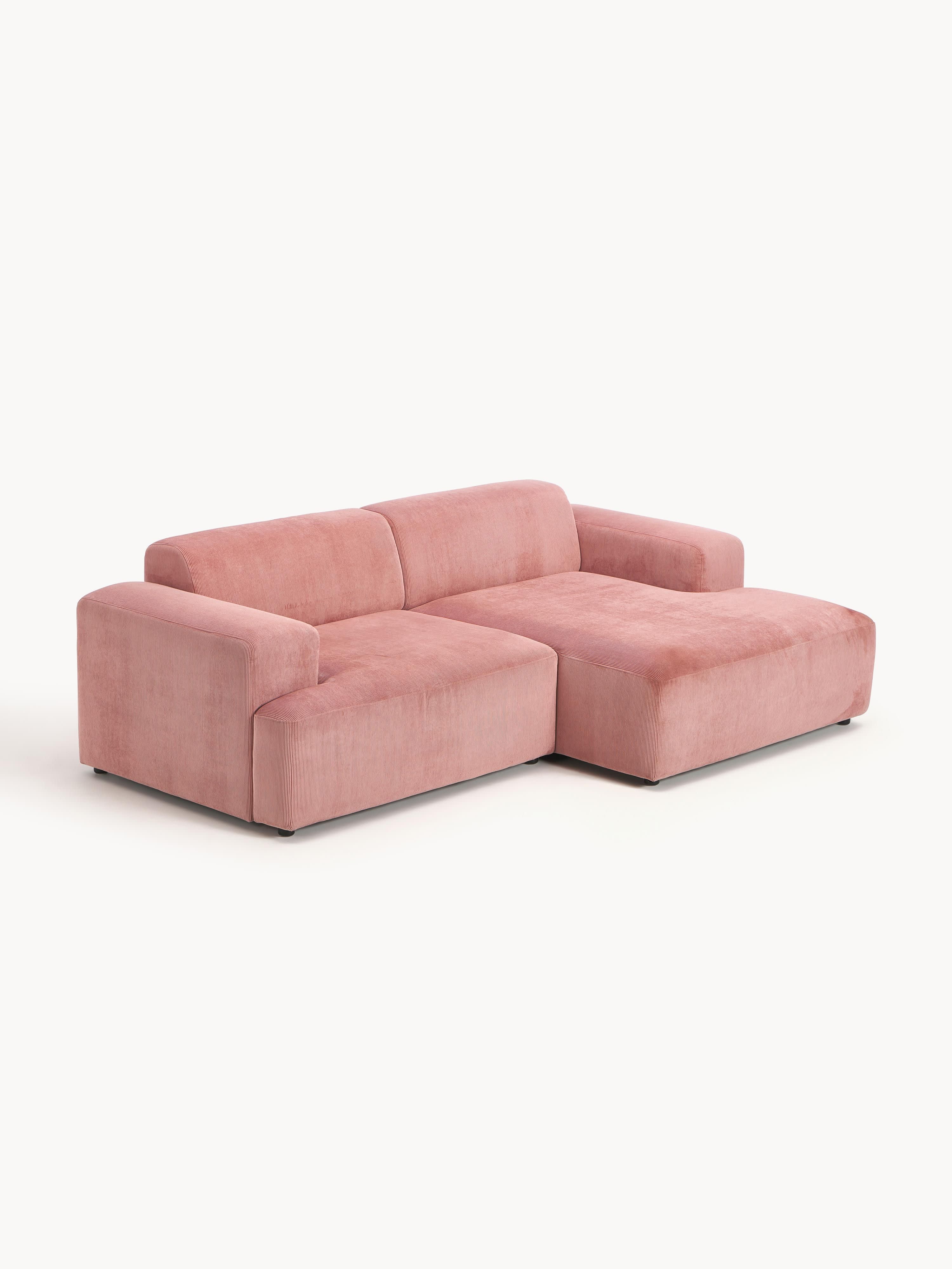 Mira Köşe Koltuk Pembe Fitilli