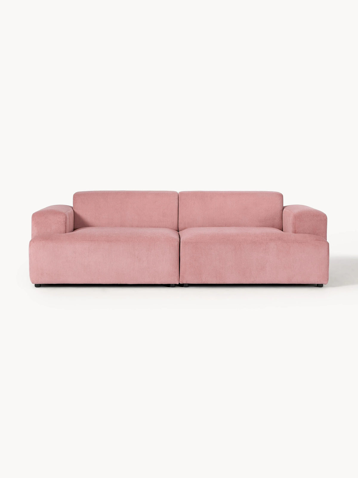Mira Üçlü Koltuk Pembe Fitilli
