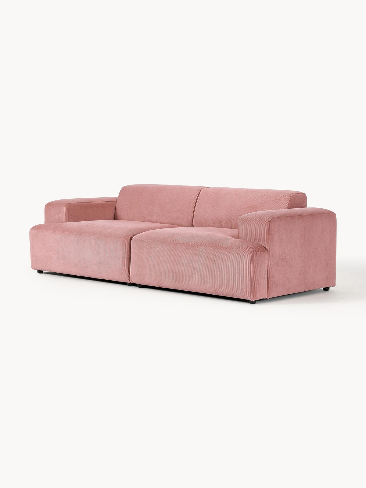 Mira Üçlü Koltuk Pembe Fitilli