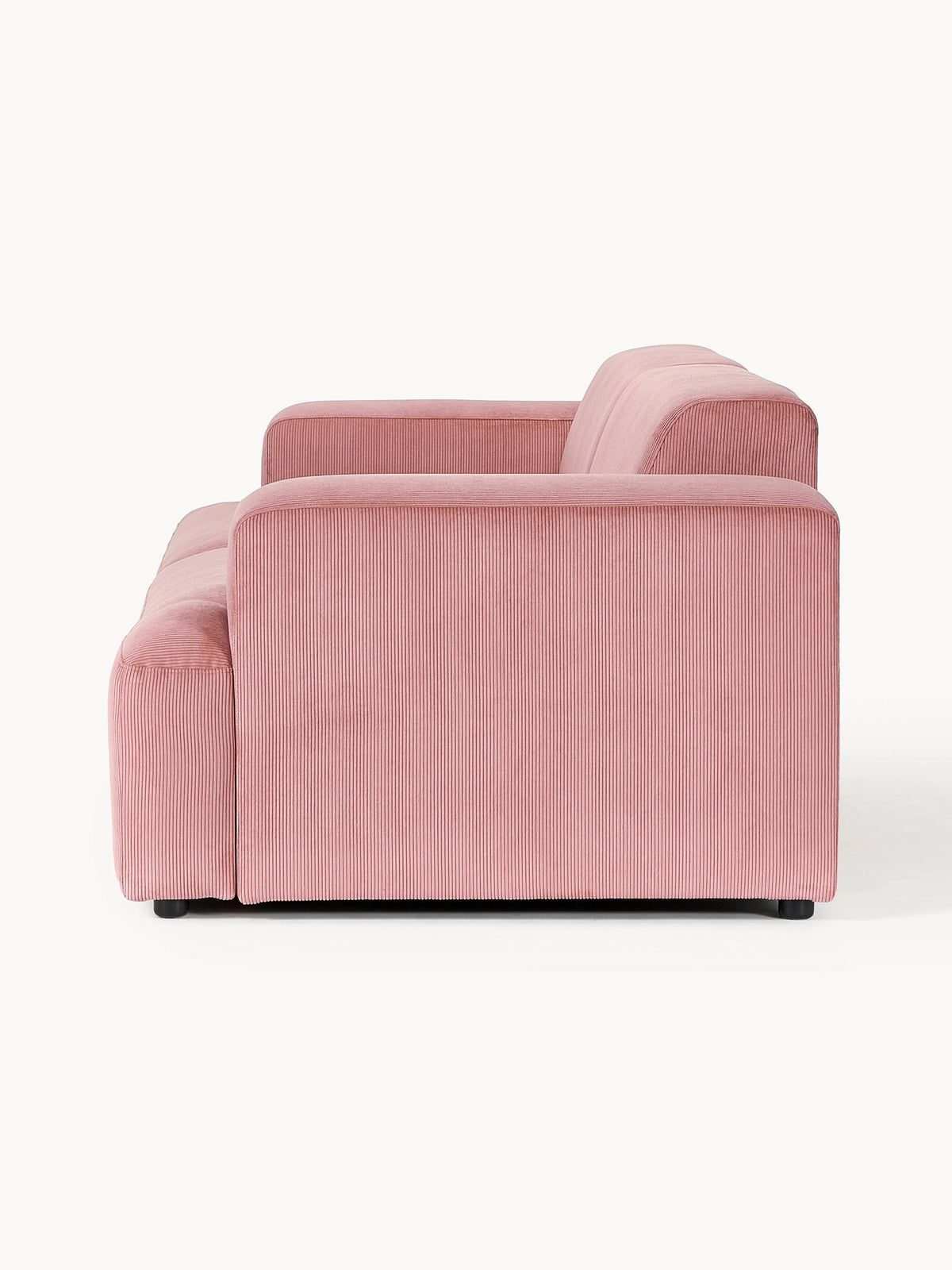 Mira Üçlü Koltuk Pembe Fitilli