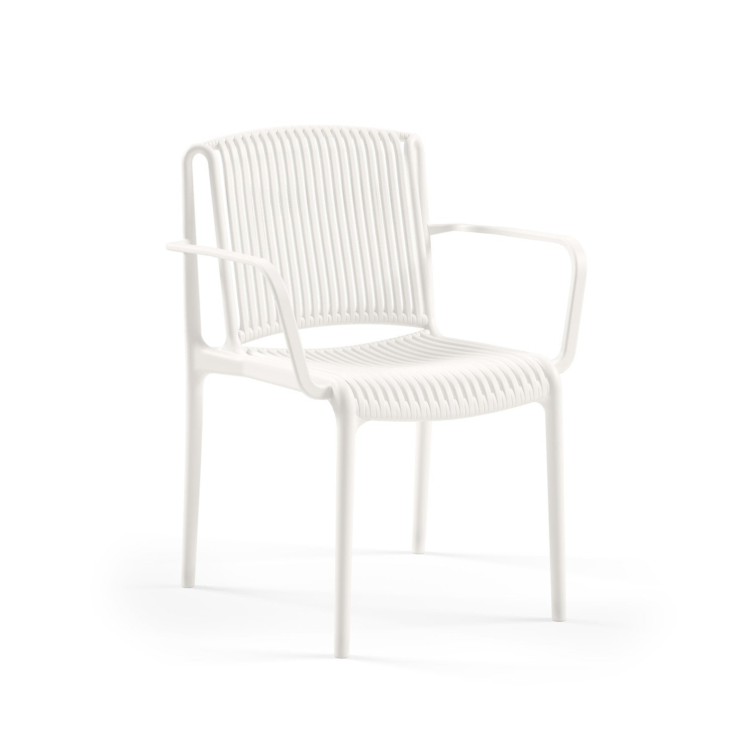 Nes Kollu Polipropilen Sandalye Beyaz