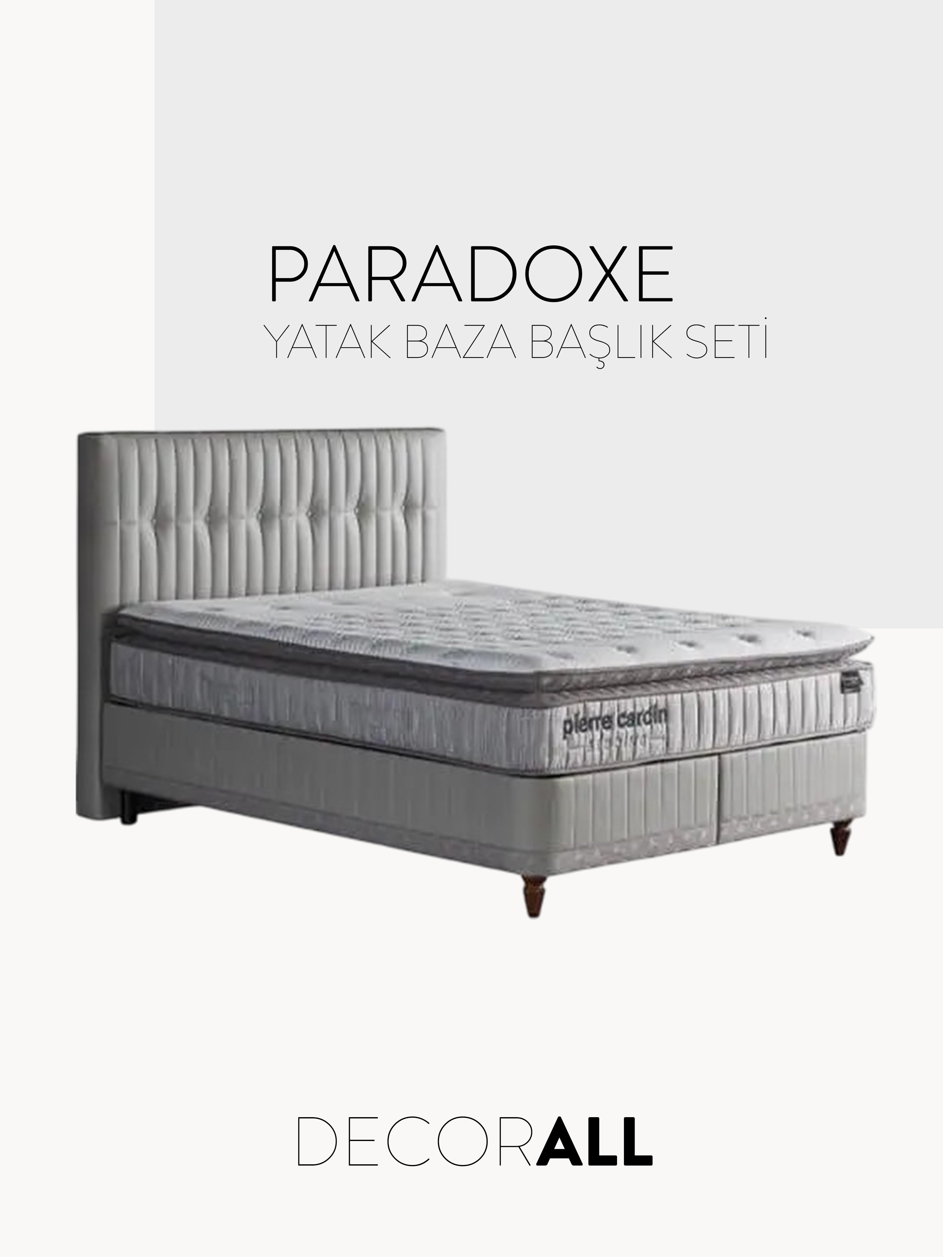 Paradoxe Yatak Baza Başlık Seti