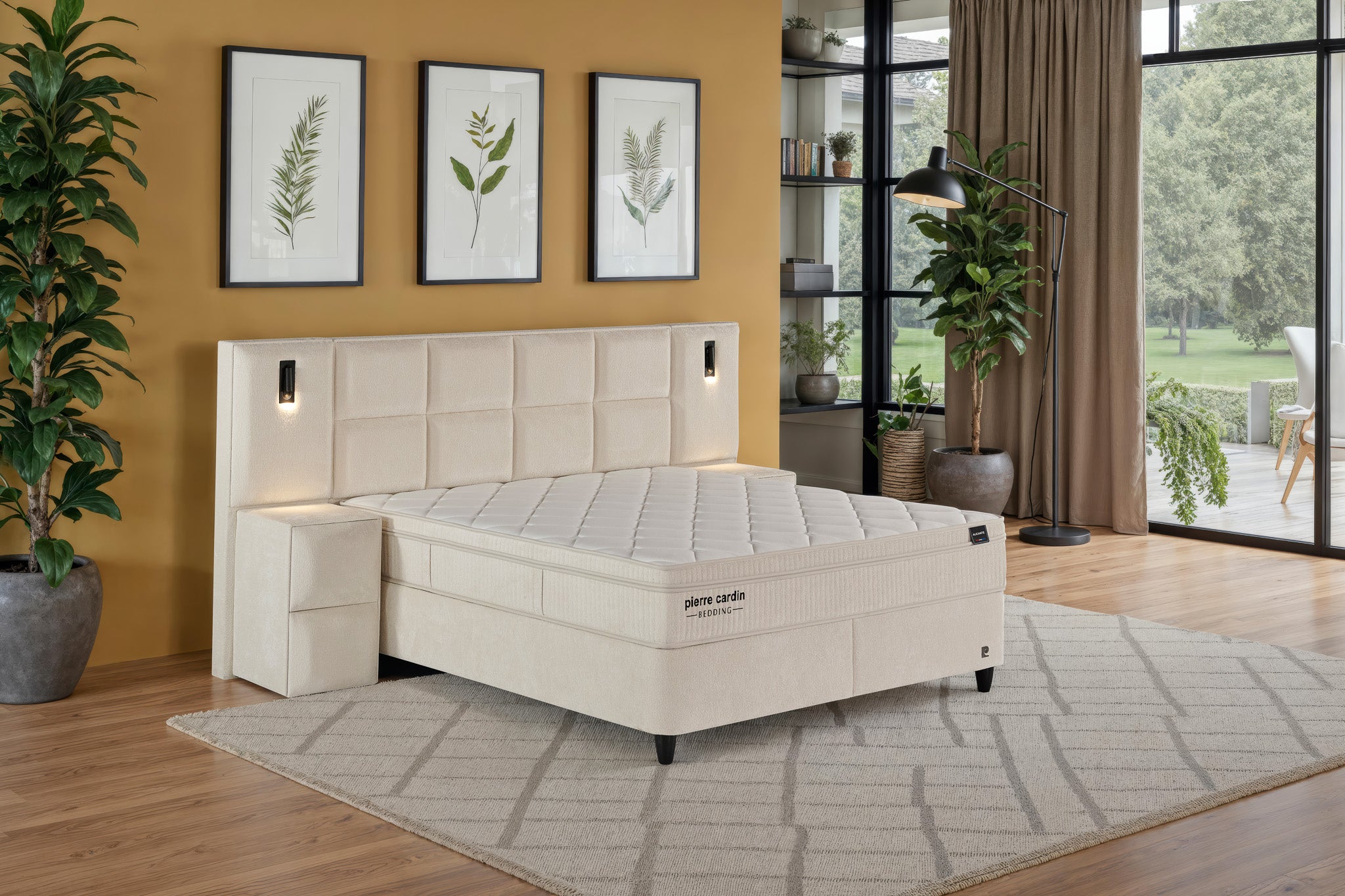 Pierre Cardin Alicante Prime Yatak Baza Başlık Seti