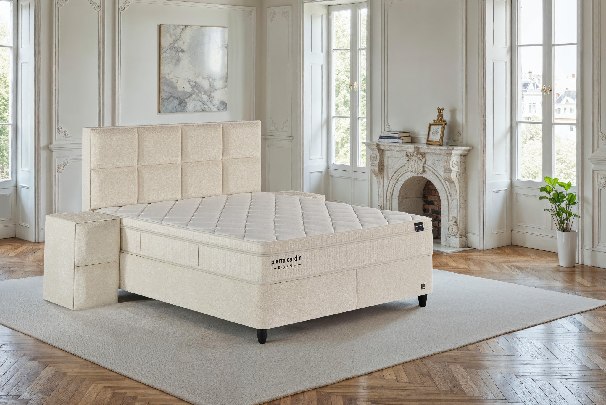 Pierre Cardin Alicante Prime Yatak Baza Başlık Seti