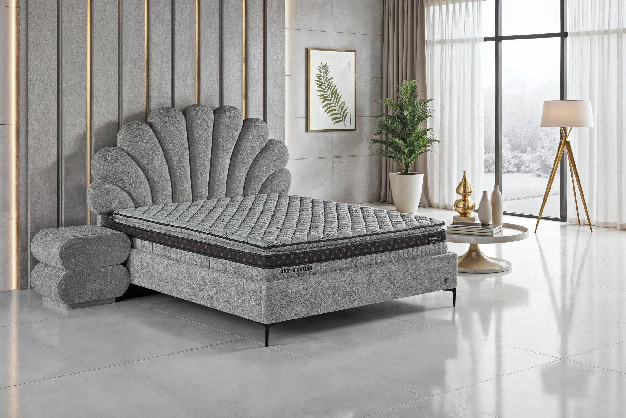 Pierre Cardin Casablanca Yatak Baza Başlık Seti