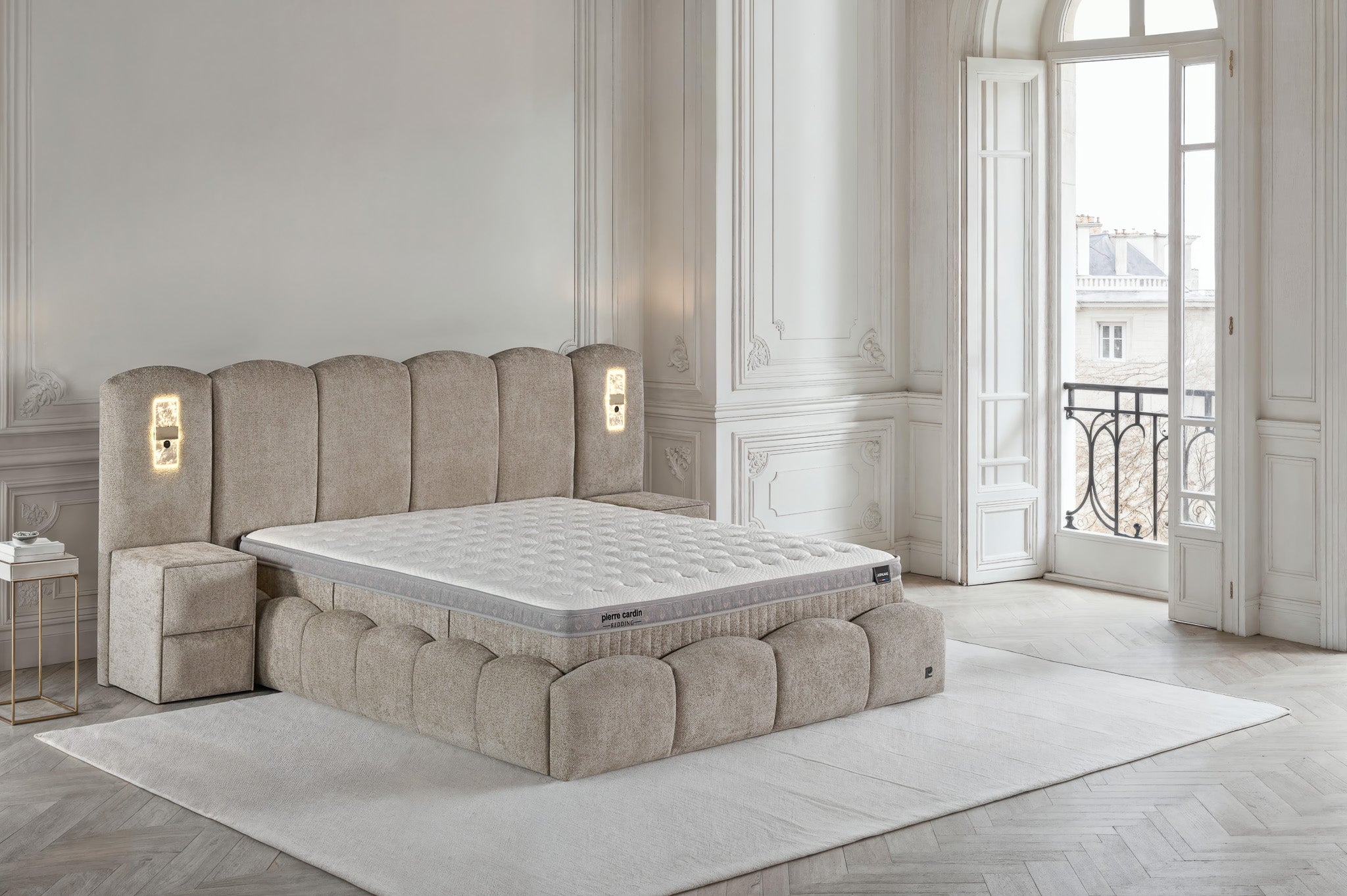 Pierre Cardin Las Palmas Prime Yatak Baza Başlık Seti