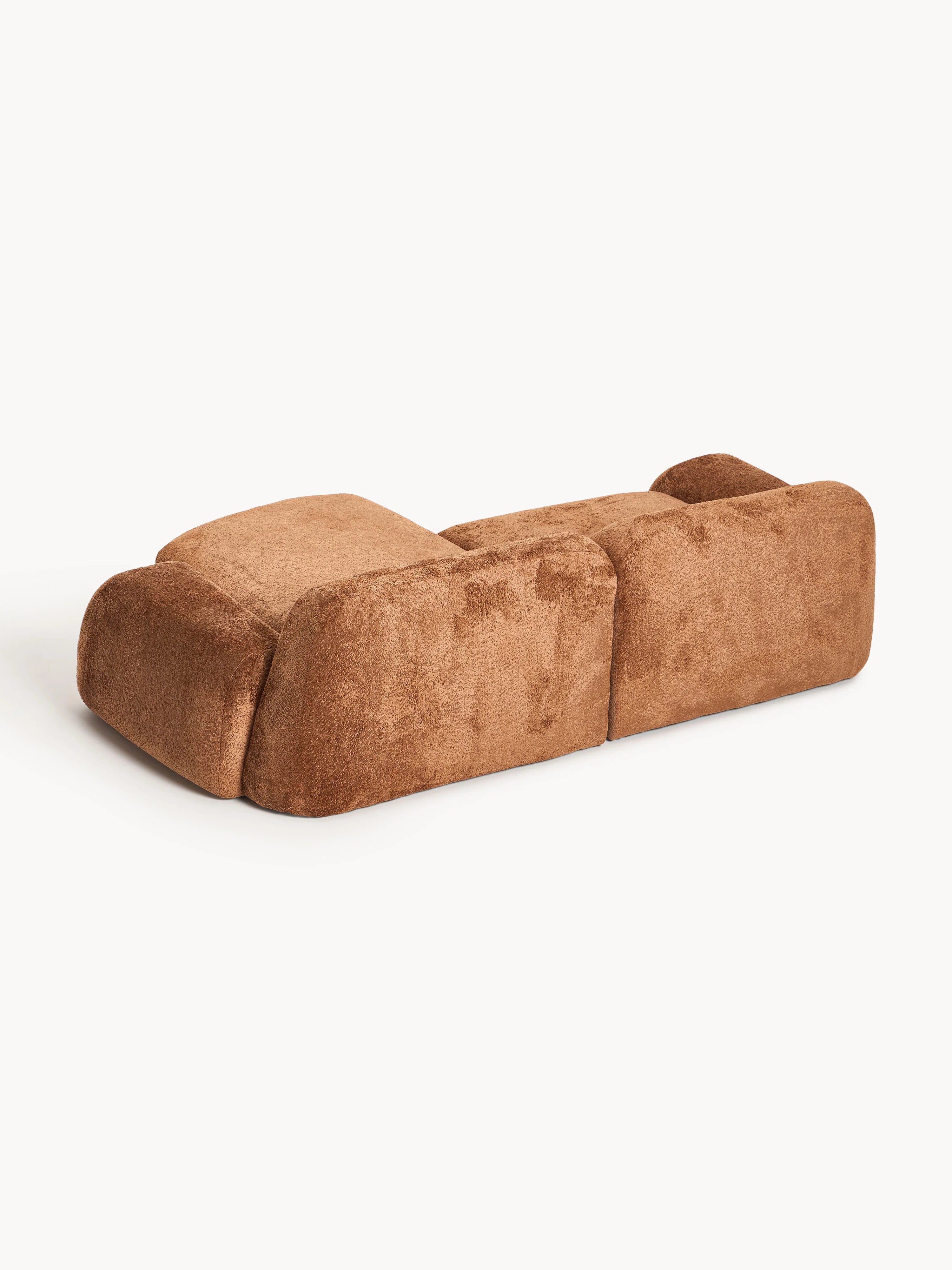 Prag Köşe Koltuk Terakota Teddy