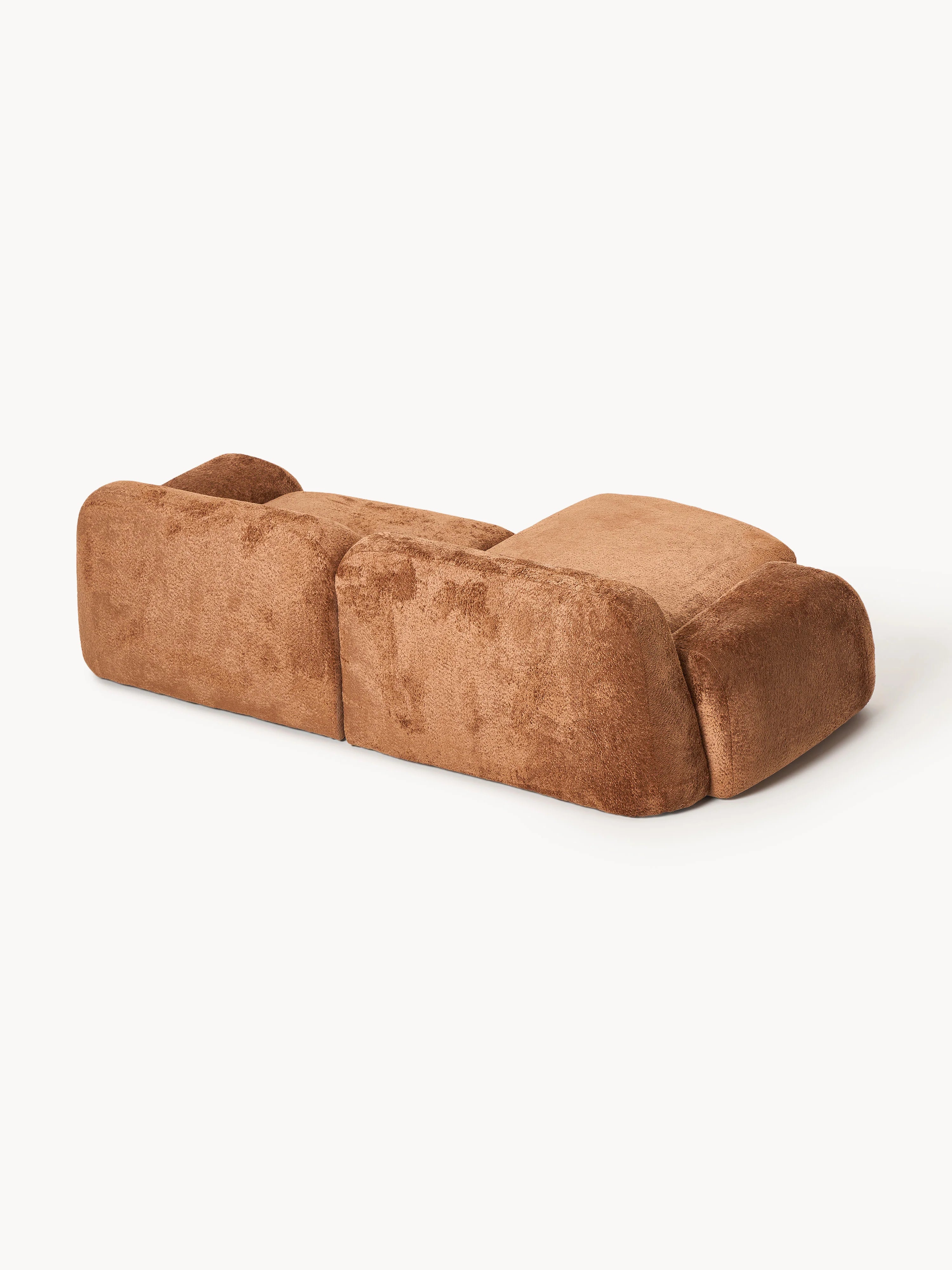 Prag Köşe Koltuk Terakota Teddy