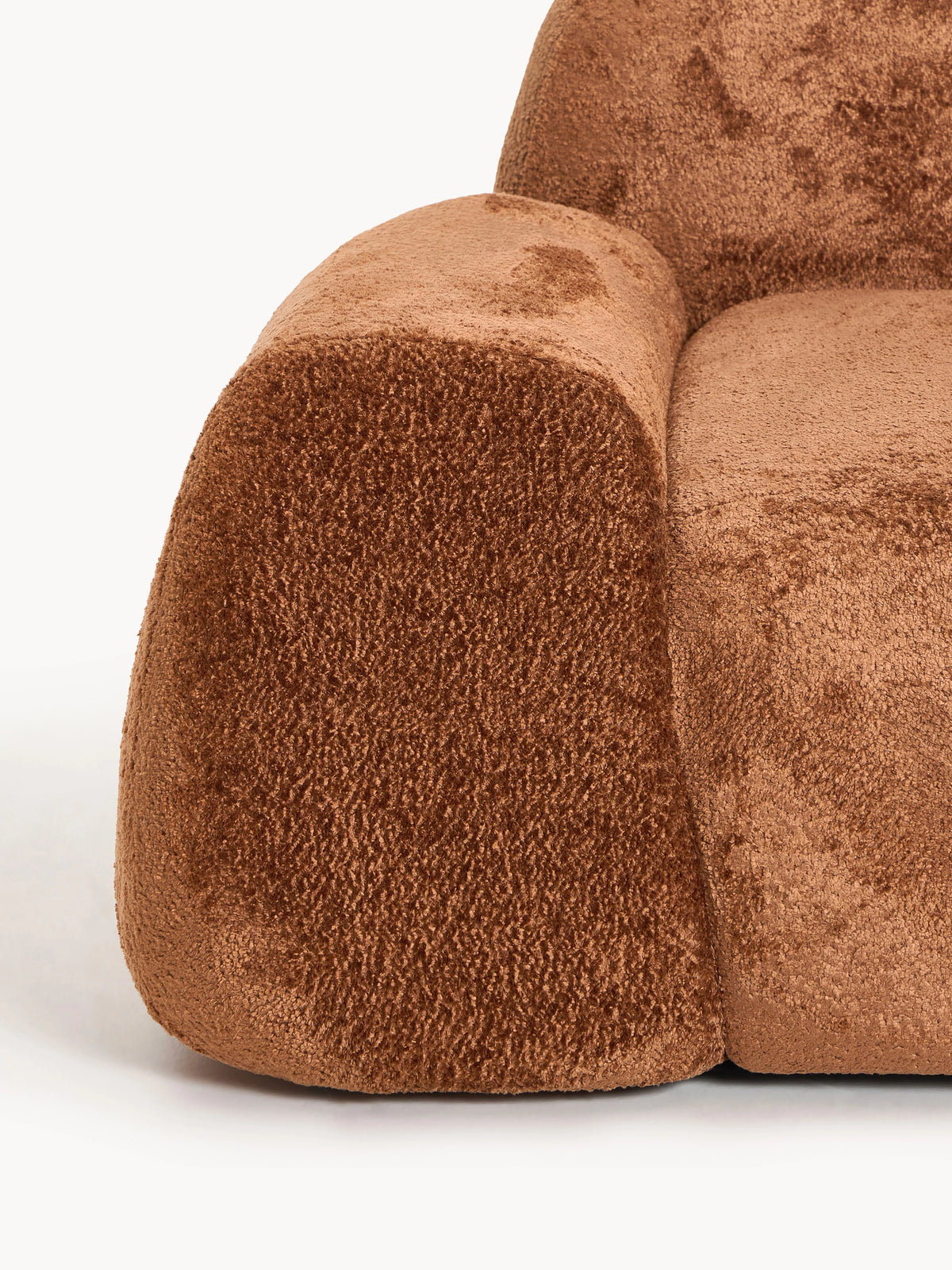 Prag Plus Köşe Koltuk Terakota Teddy