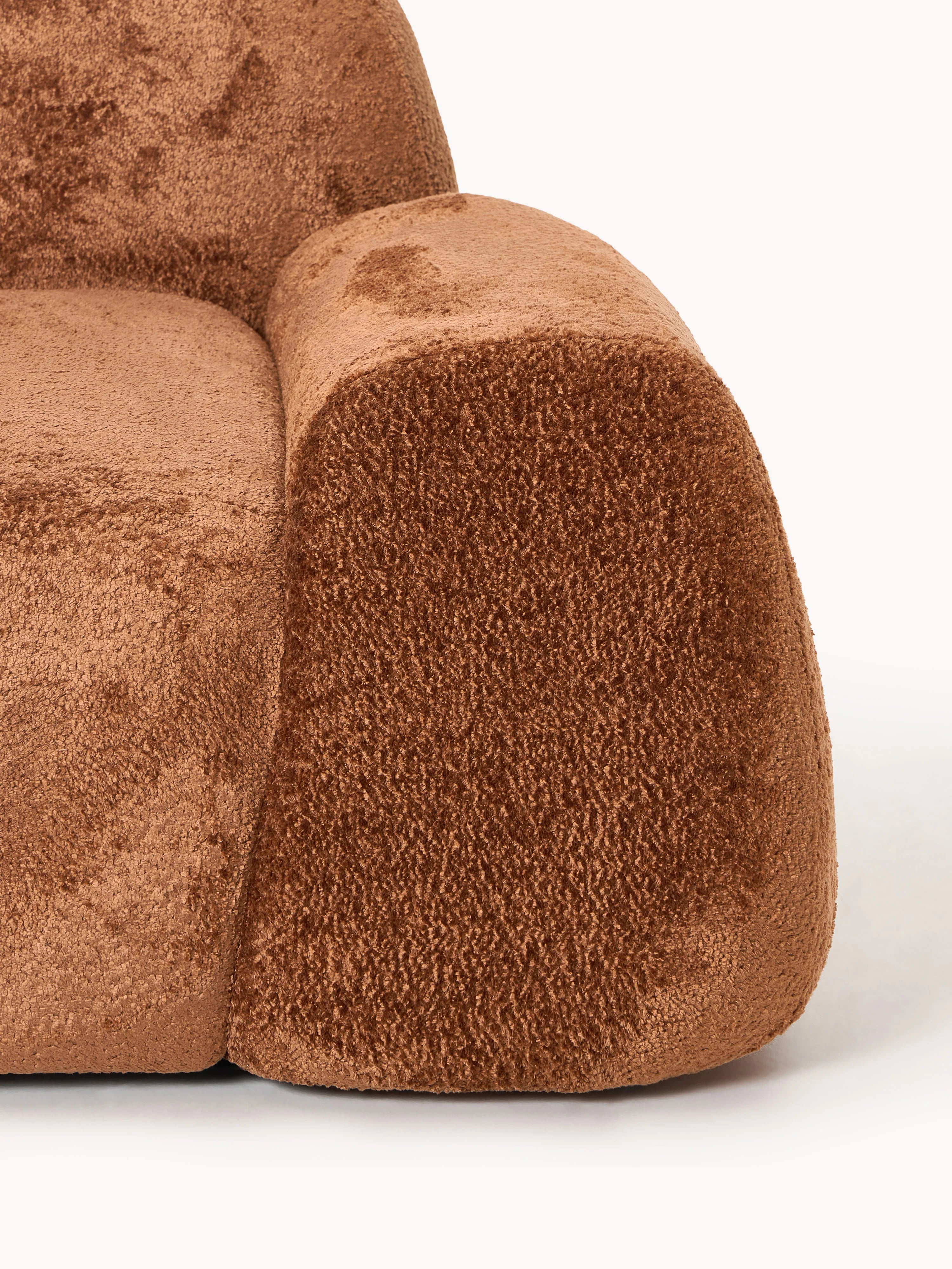 Prag Plus Köşe Koltuk Terakota Teddy