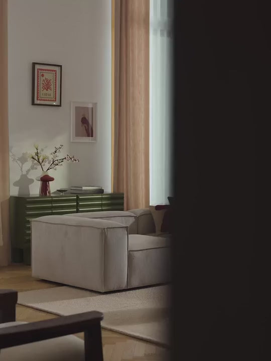 Video yükleniyor: Lego Üçlü Koltuk Bej Fitilli