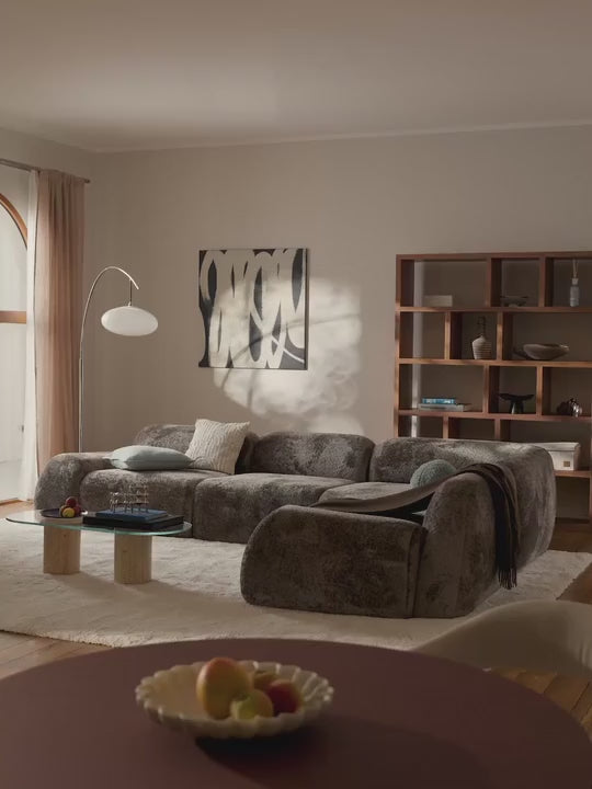 Video yükleniyor: Prag Dörtlü Koltuk Boz Kahverengi Teddy