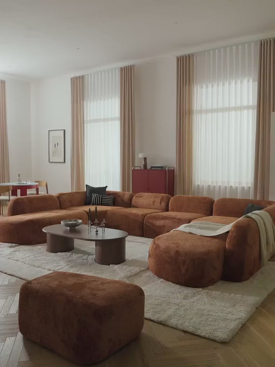 Video yükleniyor: Prag Üçlü Koltuk Terakota Teddy