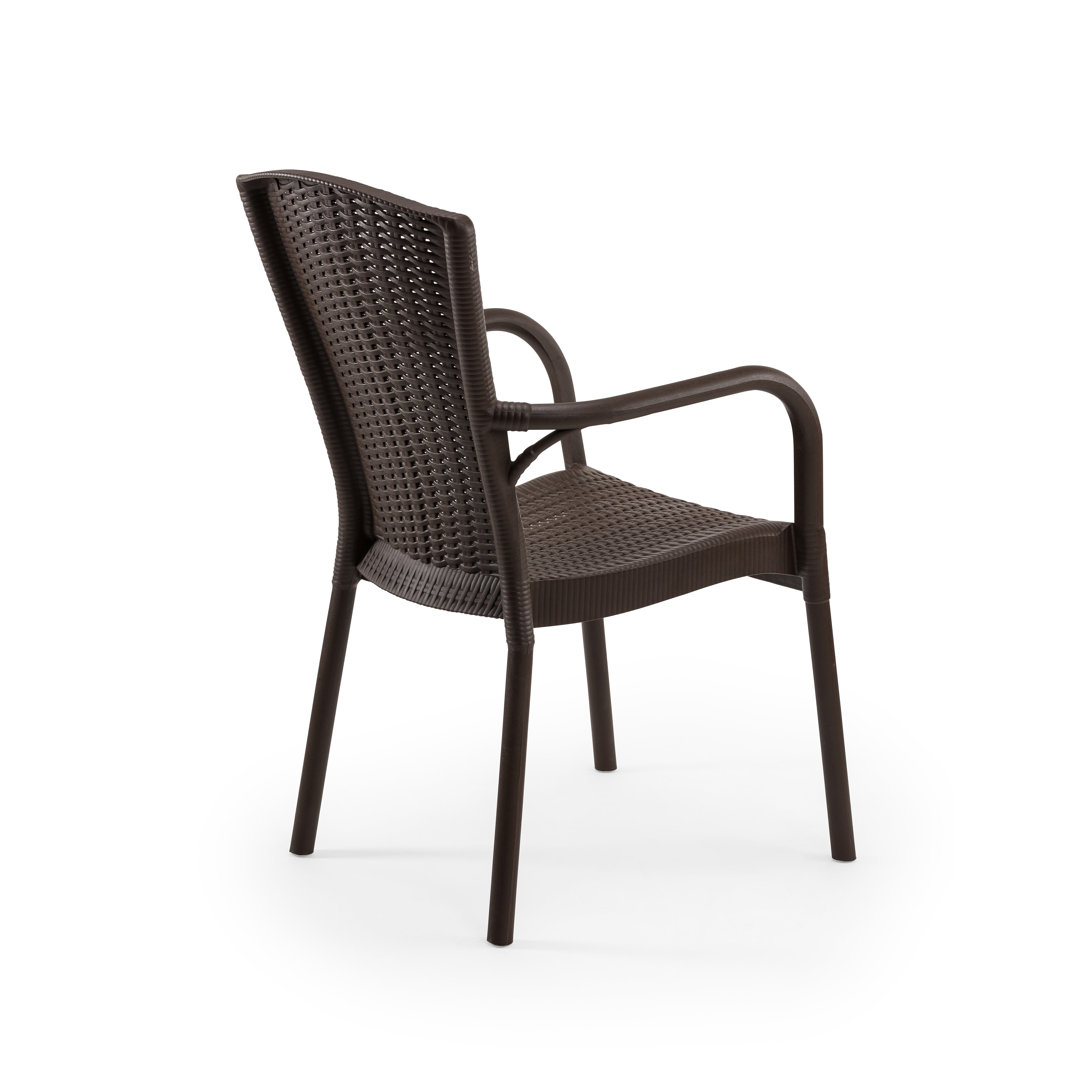 Royal Rattan Görünümlü Polipropilen Sandalye Venge