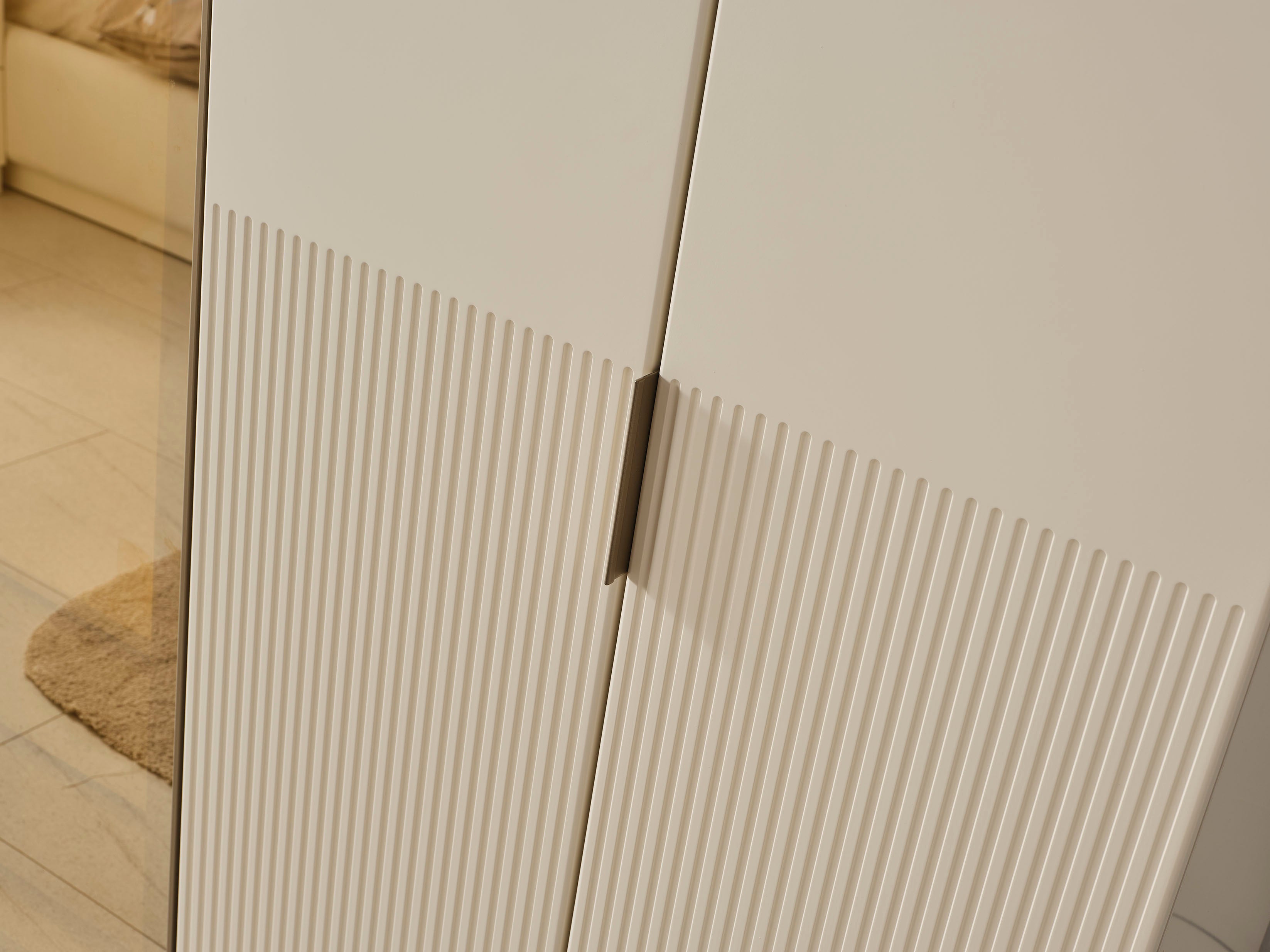 Roza Köşe Yatak Odası Takımı