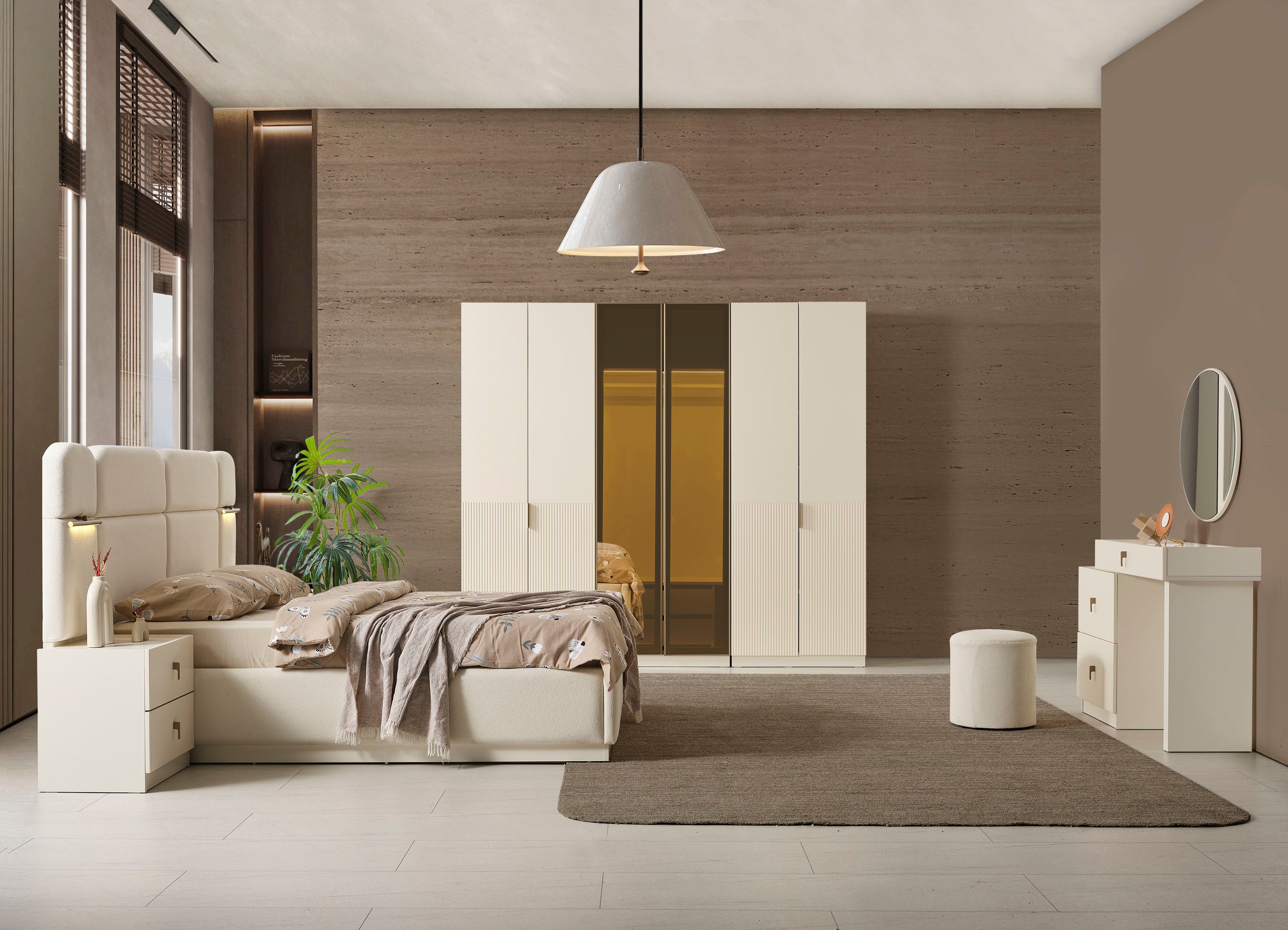 Roza Yatak Odası Takımı