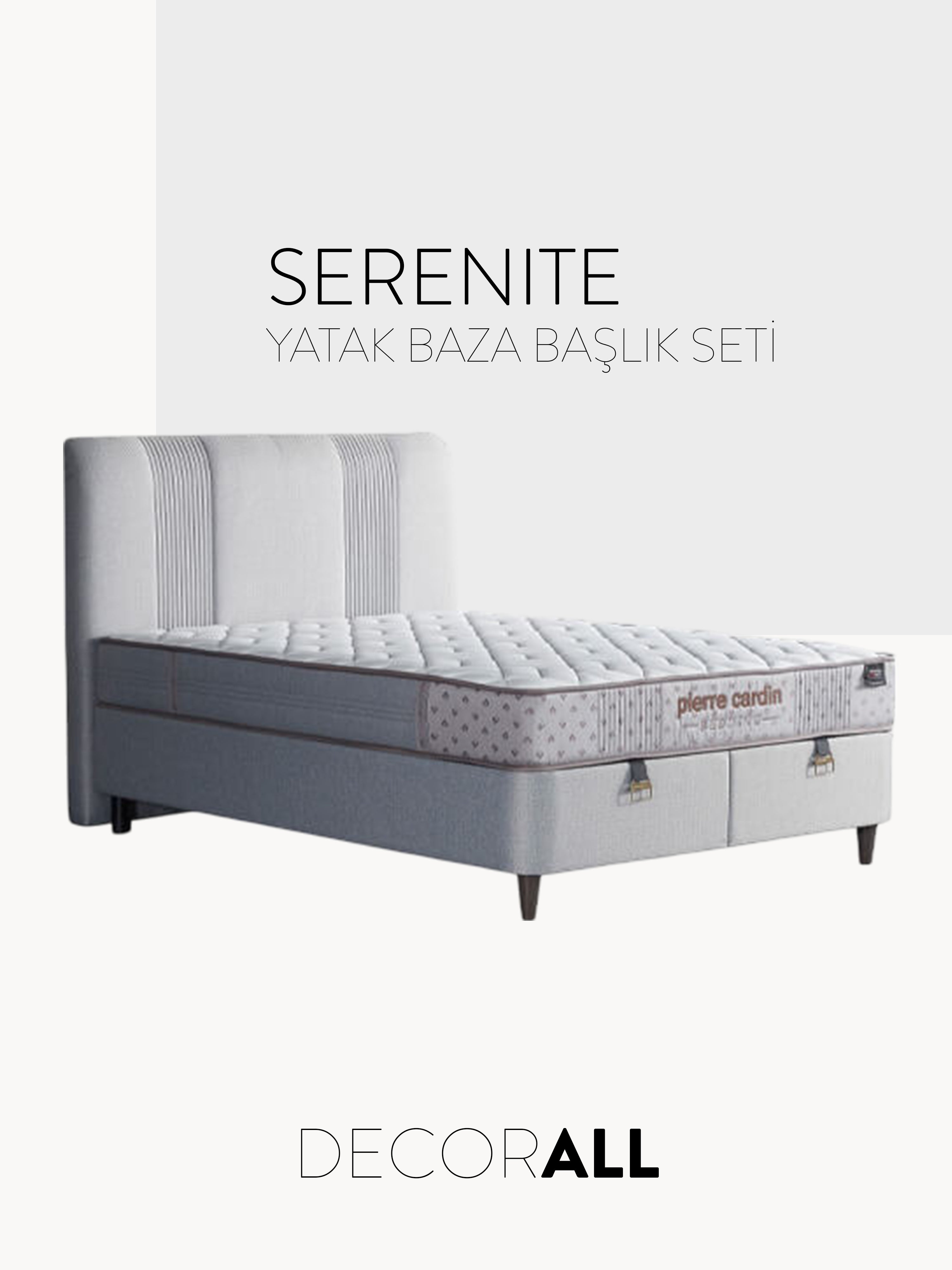 Serenite Yatak Baza Başlık Seti