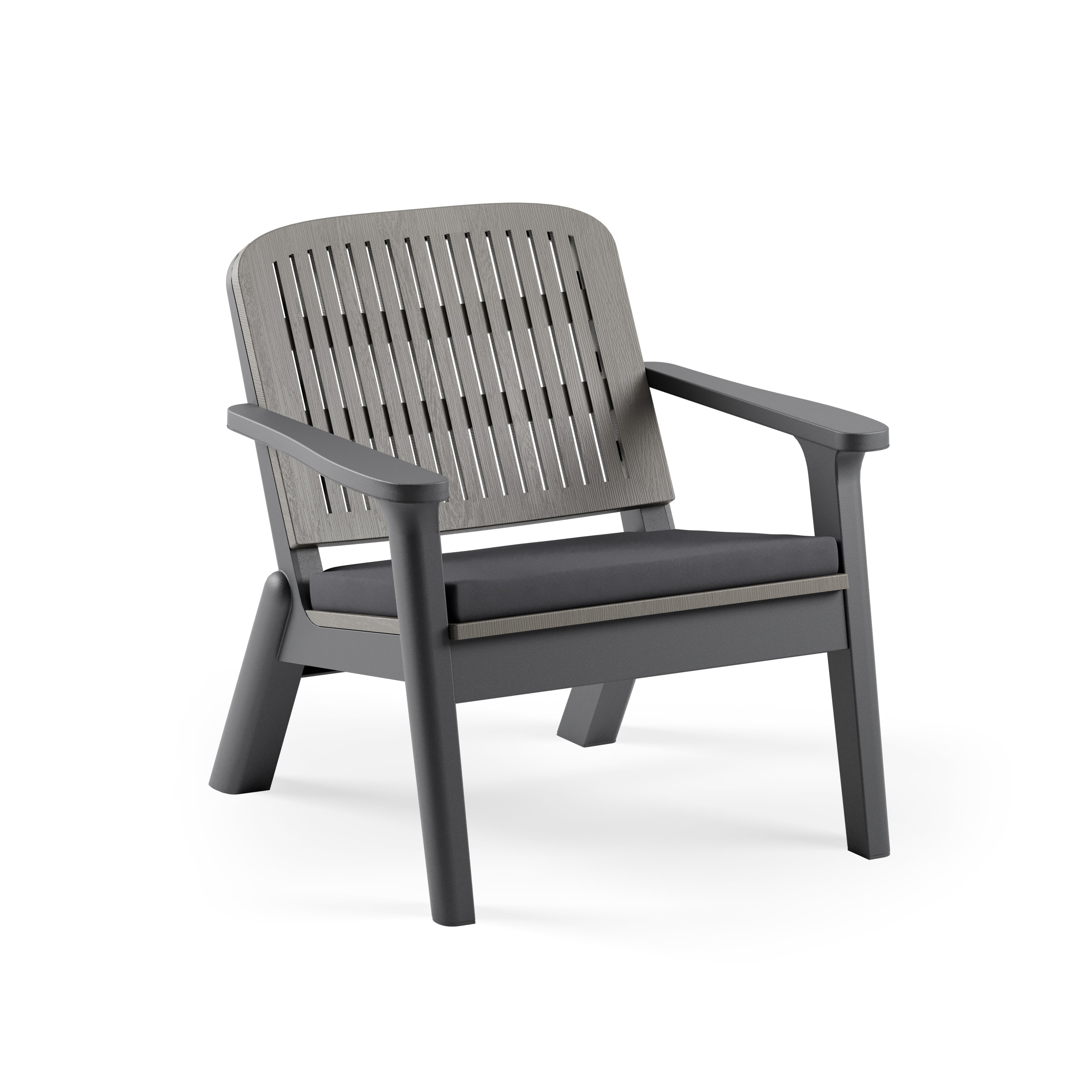 Silva II Polipropilen Tekli Koltuk Anrasit Vizon Duman