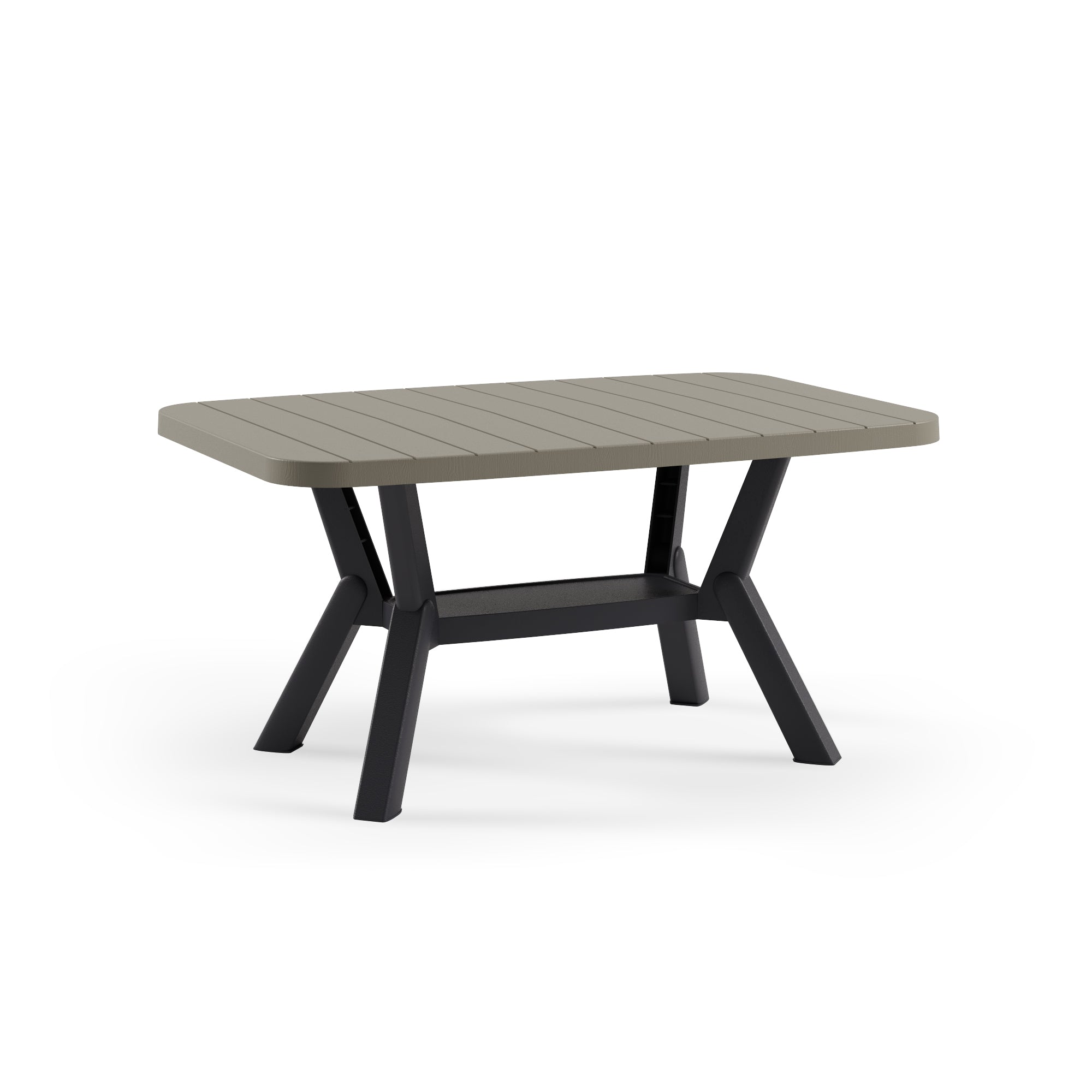 Silva Polipropilen Sehpa Vizon Antrasit