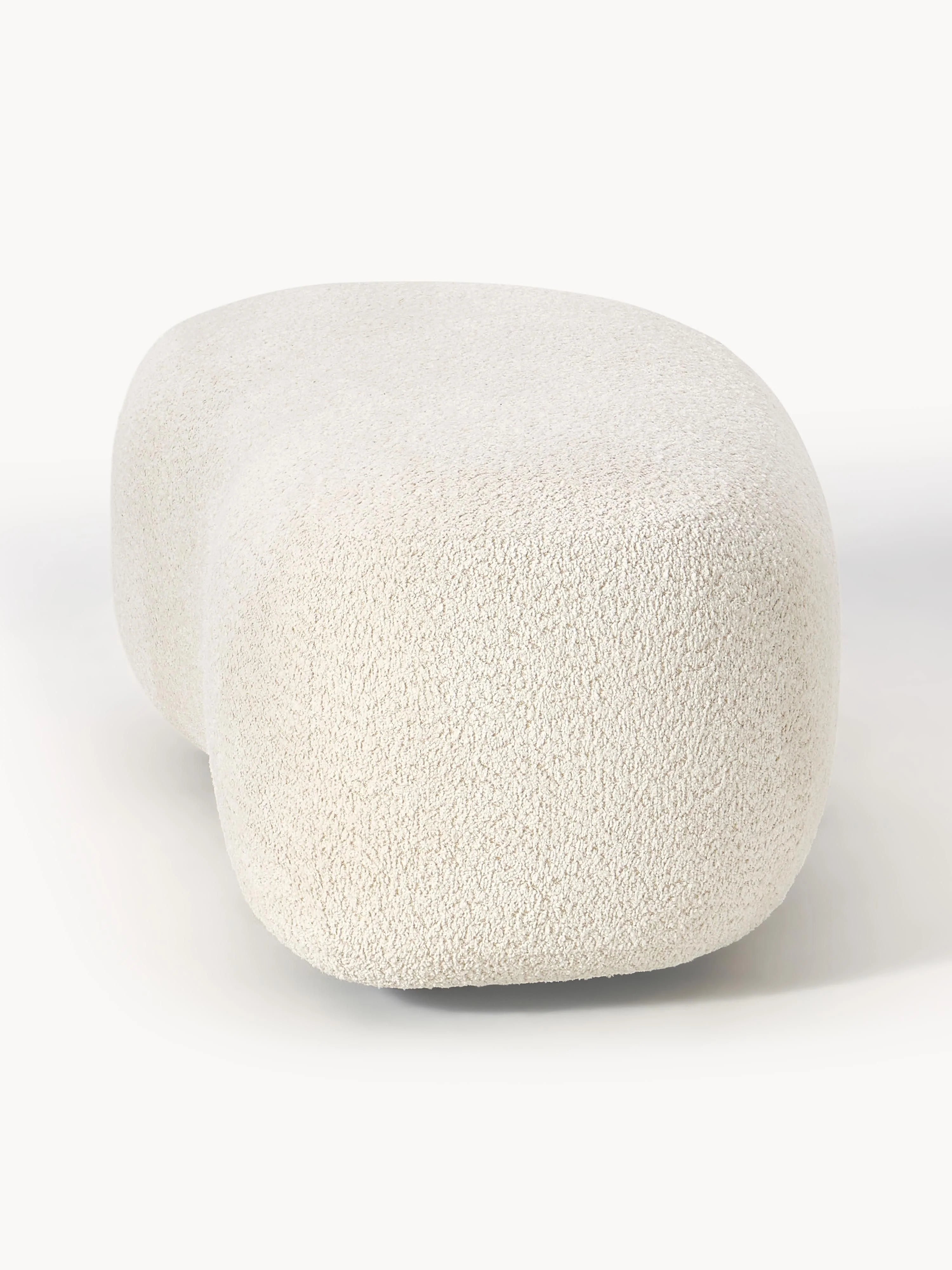 Siri Large Puf Kırık Beyaz Teddy