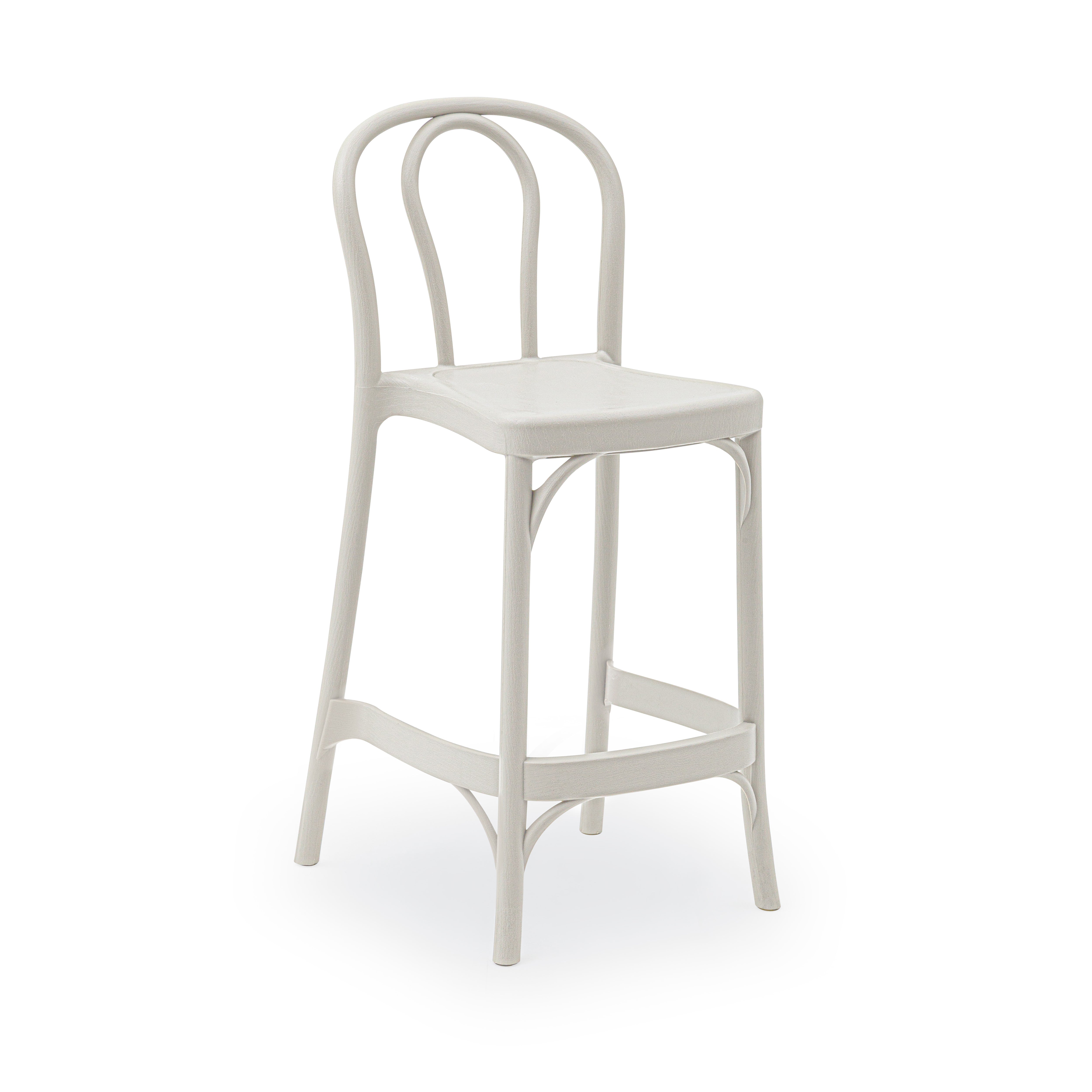 Sozo Polipropilen Bar Sandalyesi Bej 65 cm